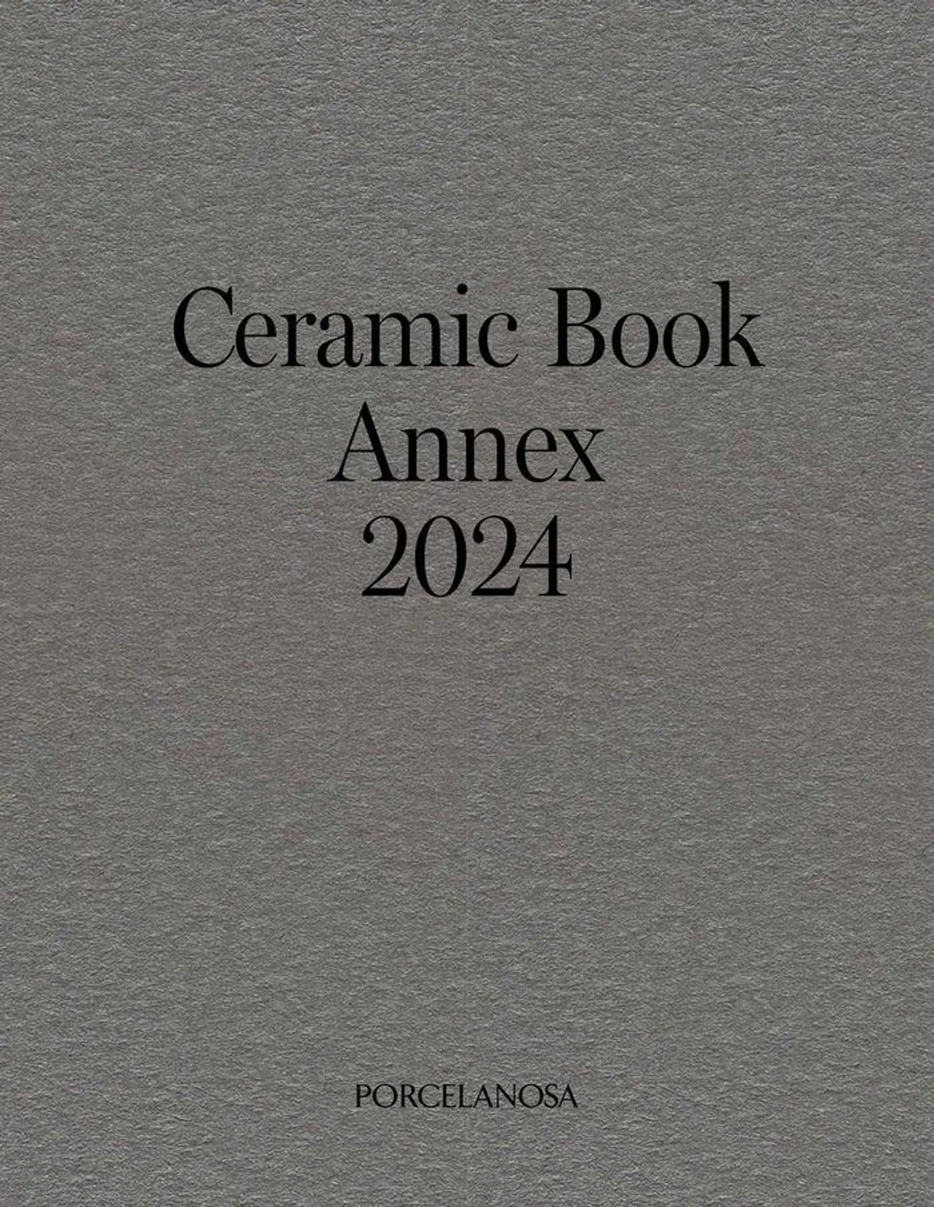 Ceramic Book Annex 2024 du 24 juin au 31 décembre 2024 - Catalogue page 1