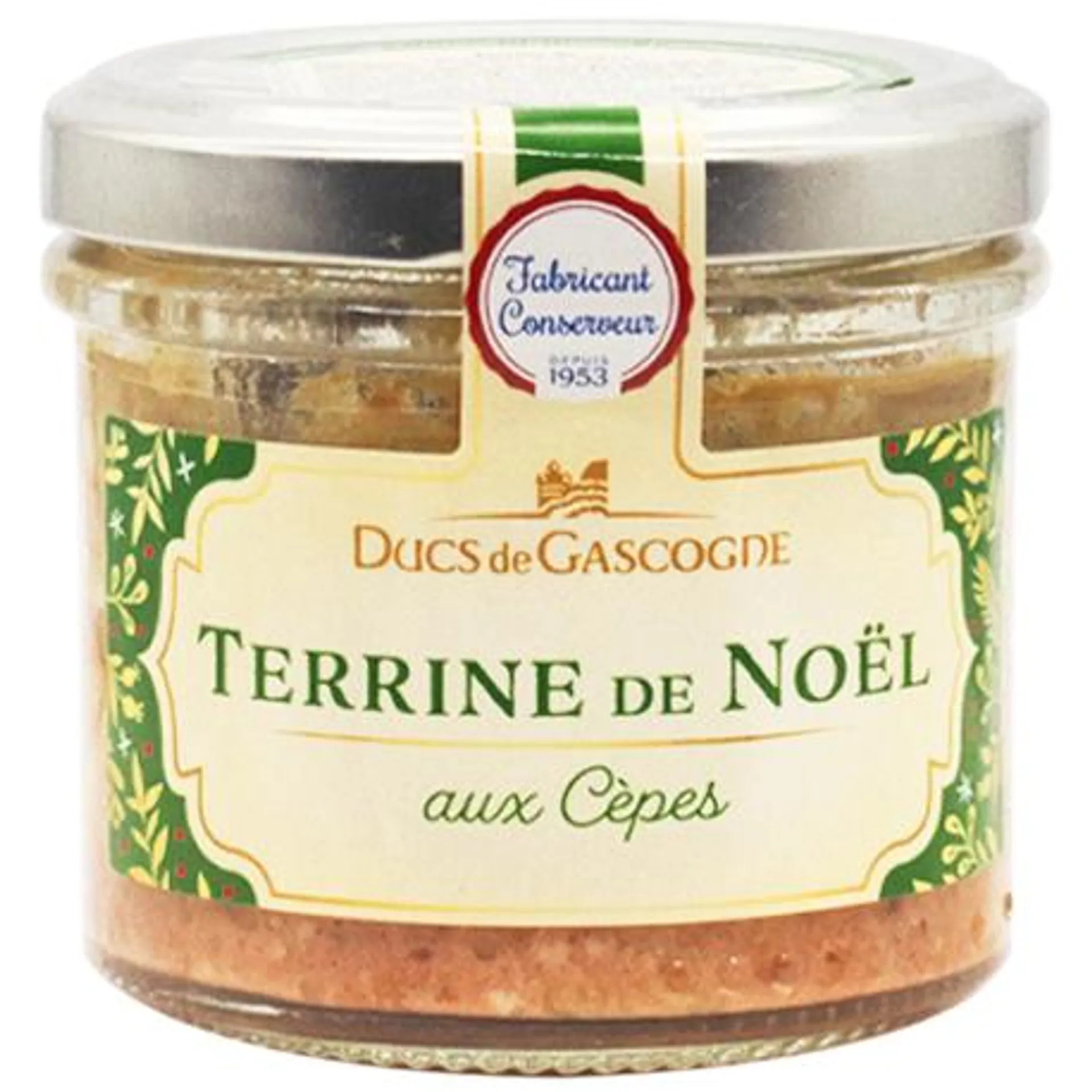 Terrine de Noël aux cèpes 90g