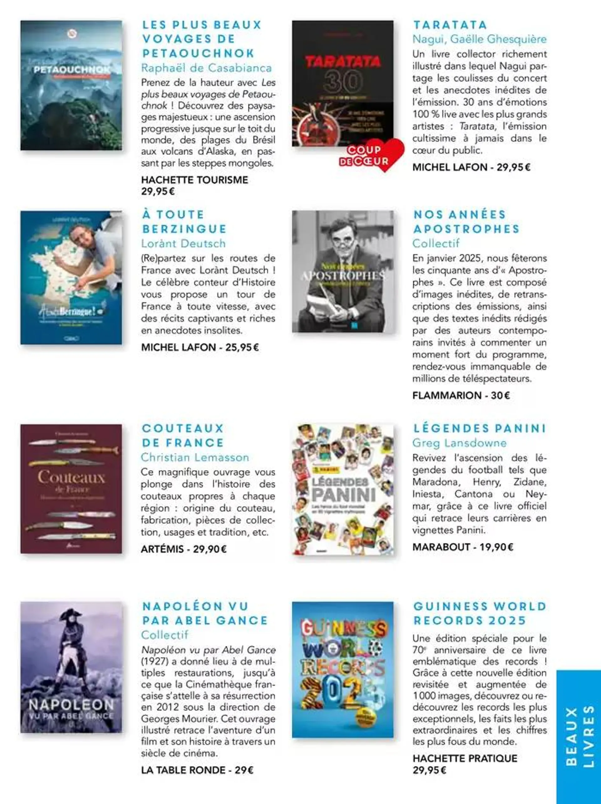 Les belles surprises de Noël du 23 octobre au 25 décembre 2024 - Catalogue page 73