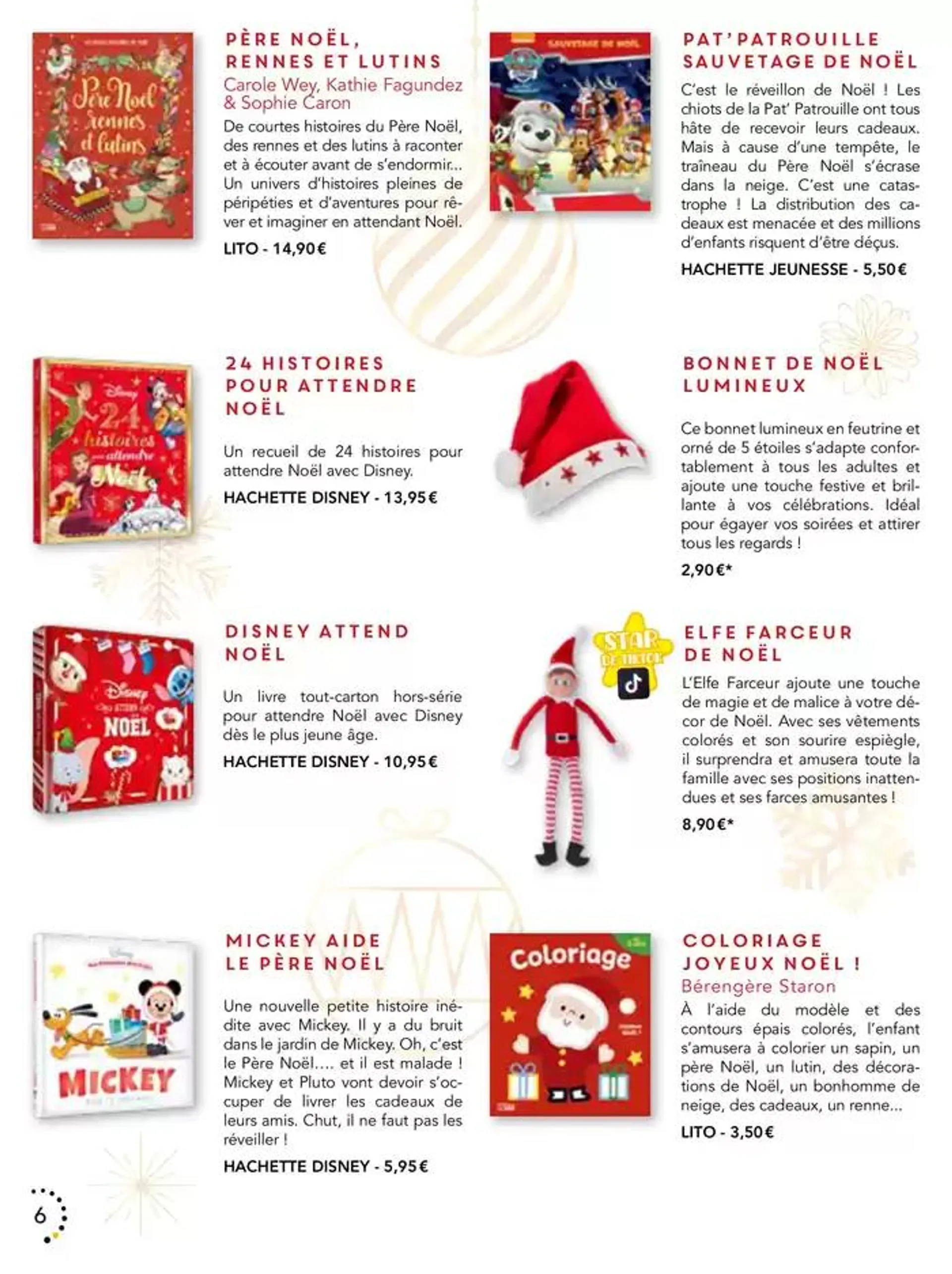 Les belles surprises de Noël du 23 octobre au 25 décembre 2024 - Catalogue page 6