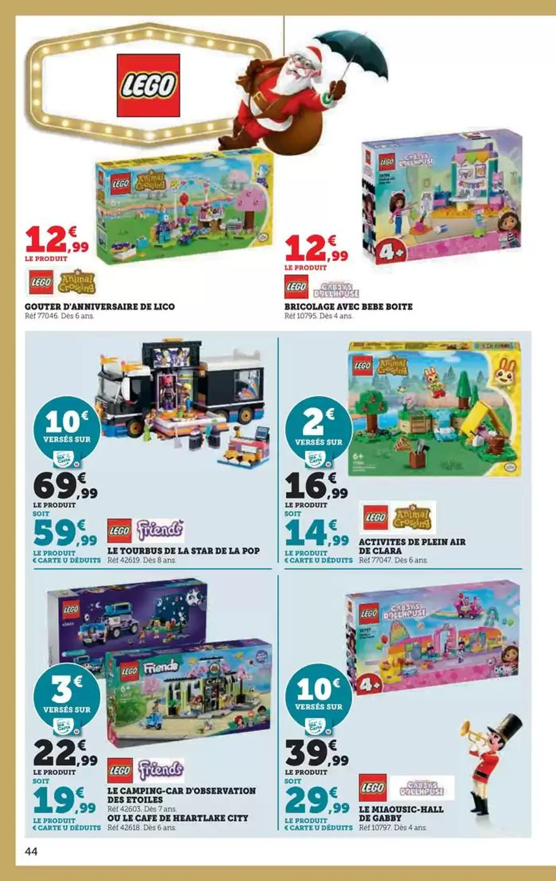 Jouets du 22 octobre au 8 décembre 2024 - Catalogue page 44