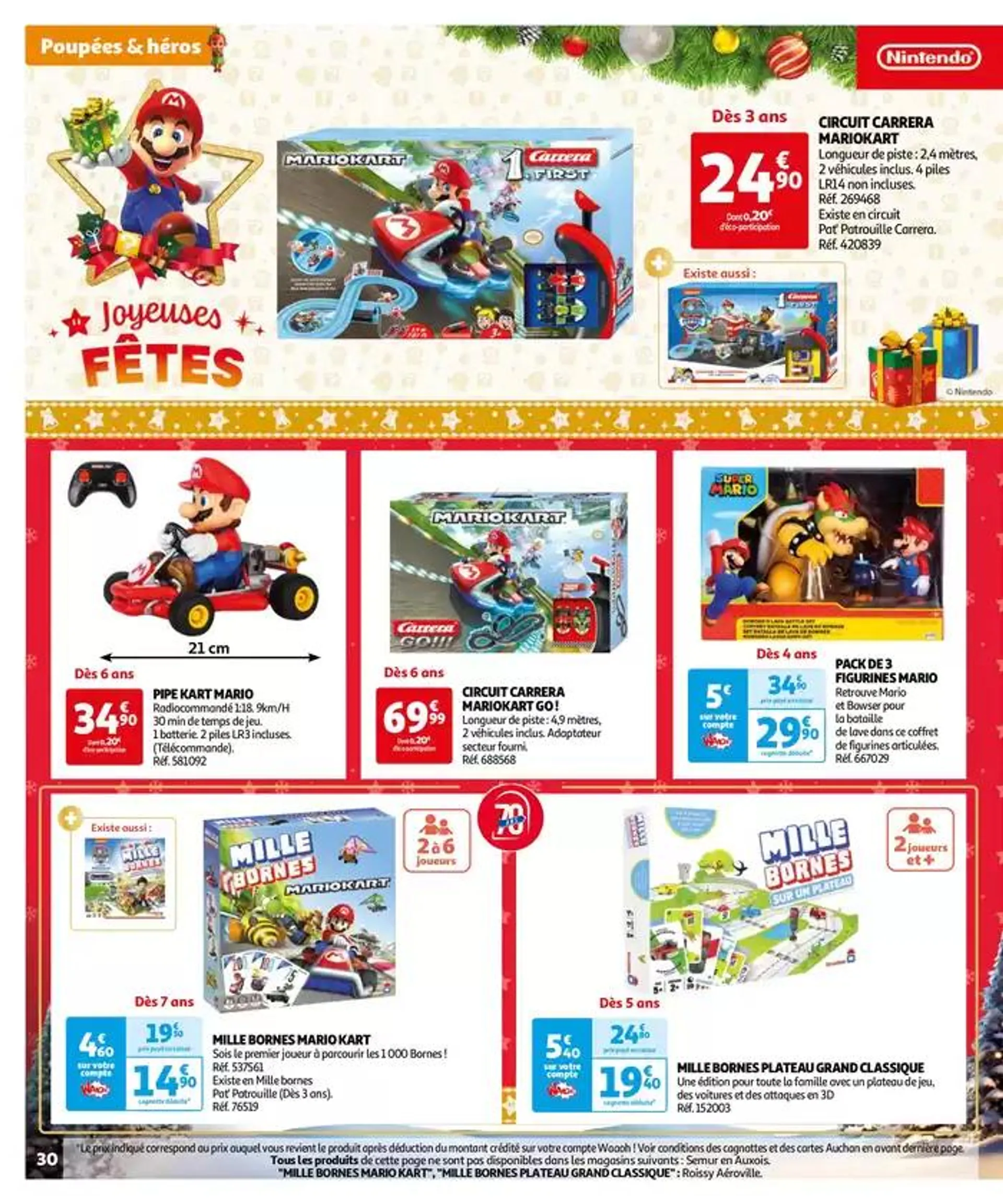 Réveillons Noël, un max de promos pour les fêtes du 11 octobre au 6 décembre 2024 - Catalogue page 30