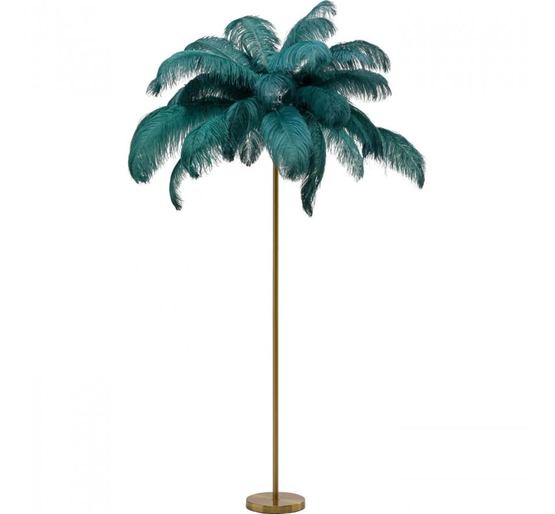 Lampadaire plumes 165cm vert Kare Design