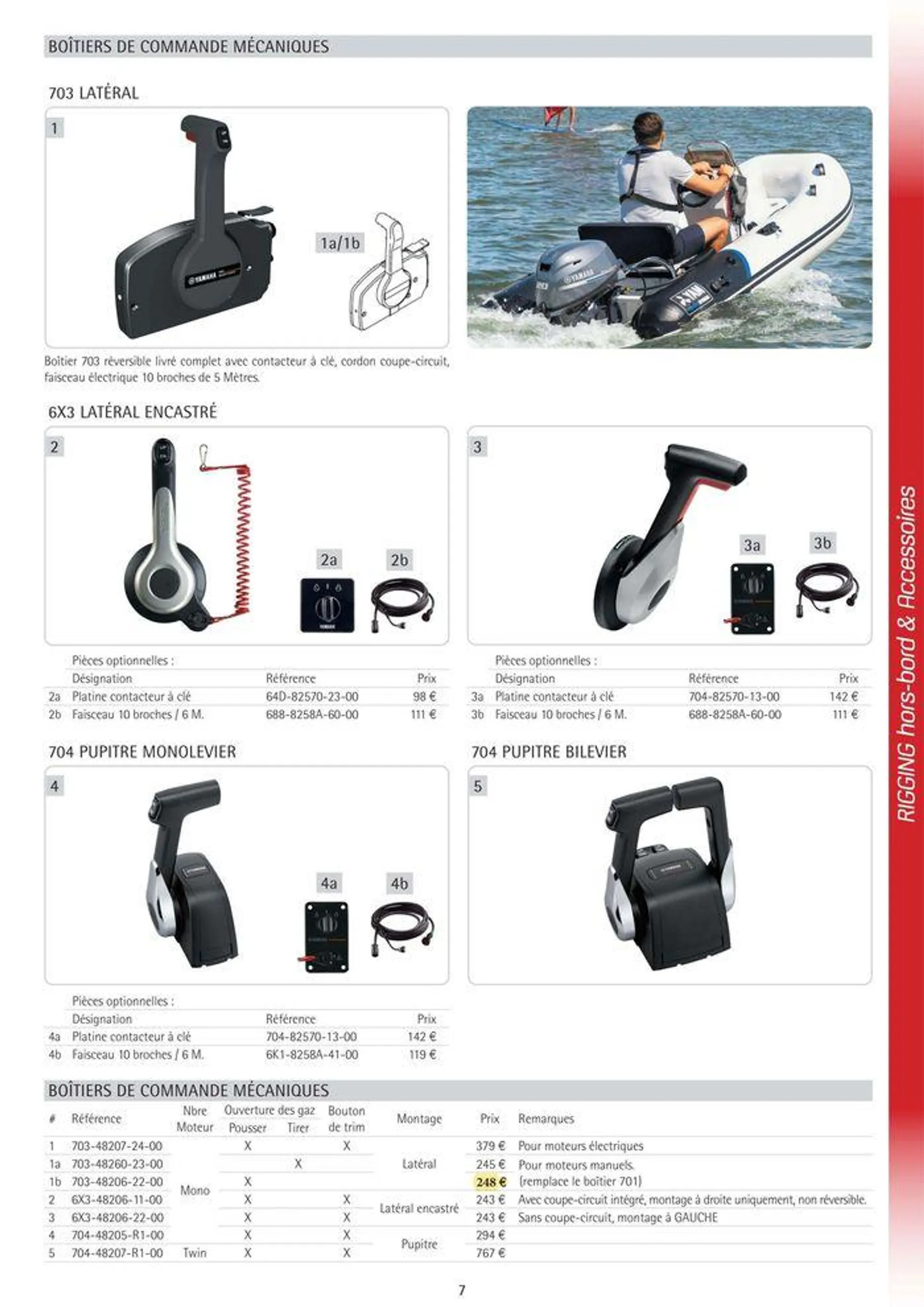 Catalogue Yamaha Marine - Accessoires Marine 2024 - 80