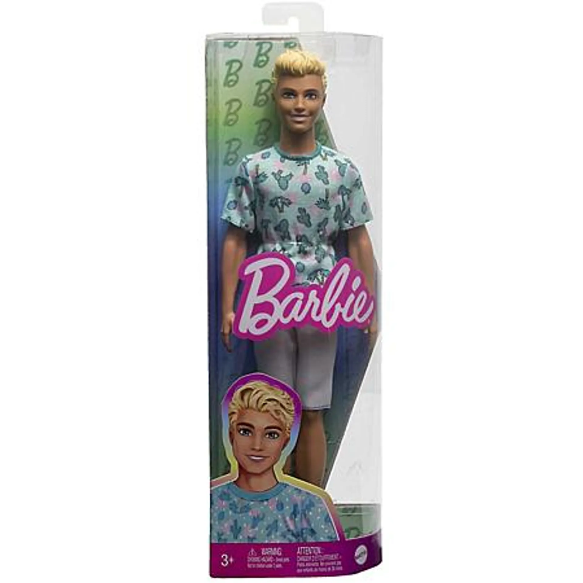 Barbie - Barbie Ken Fashionistas Tenue de sport - Poupée Mannequin - 3 ans et +