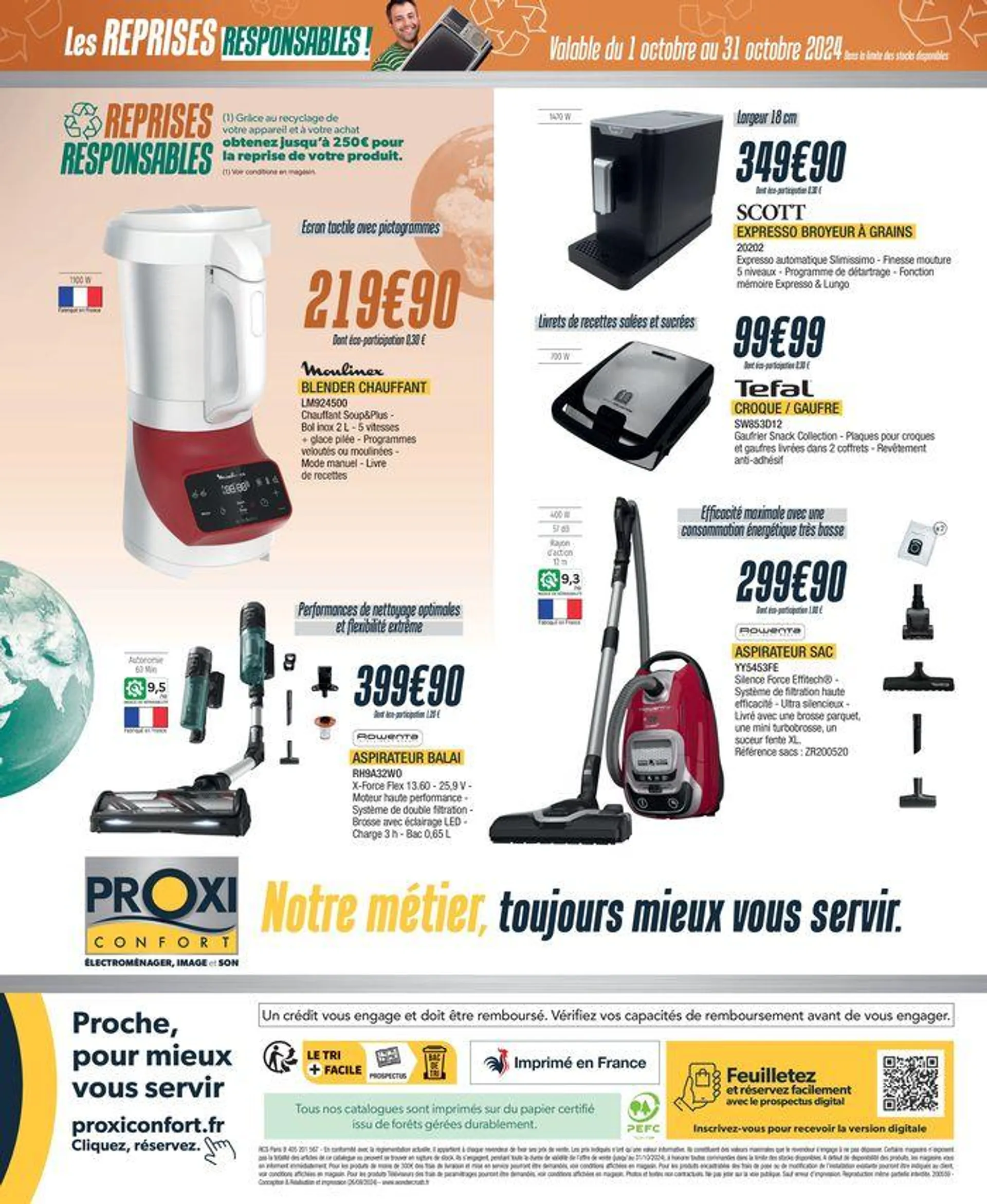 PROXICONFORT Tabloid Octobre 2024 BB du 1 octobre au 31 octobre 2024 - Catalogue page 8