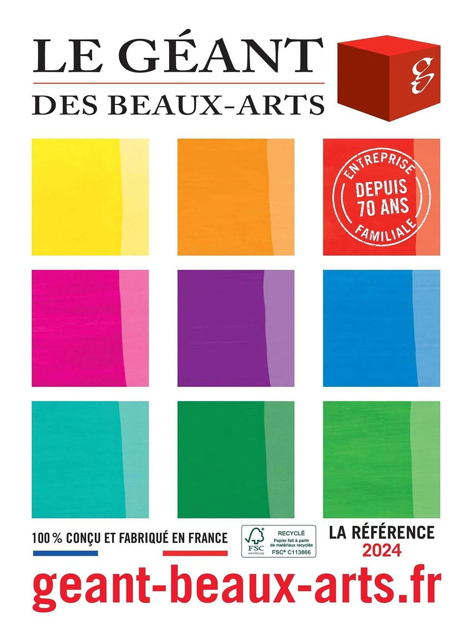 Catalogue Le Géant des Beaux-Arts du 28 mars au 31 décembre 2024 - Catalogue page 1