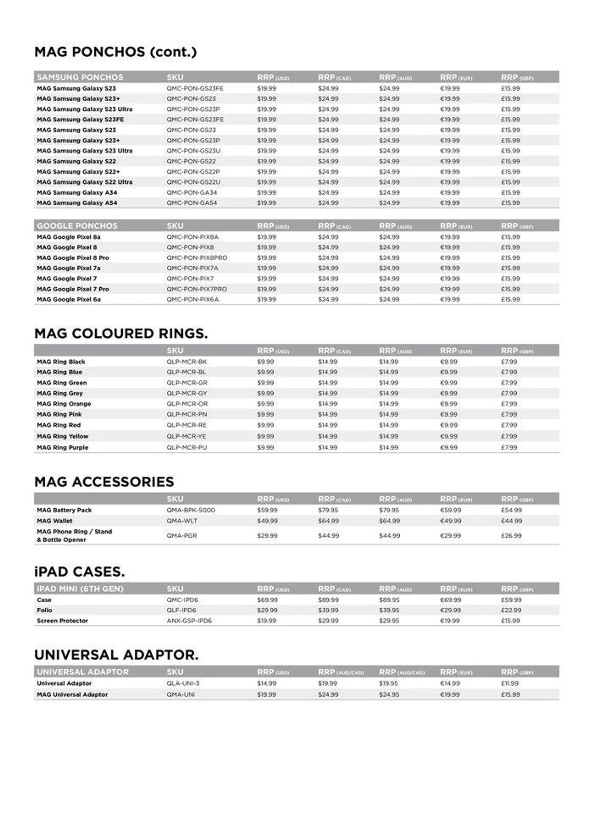 QUADLOCK 2024 du 12 juillet au 31 décembre 2024 - Catalogue page 30