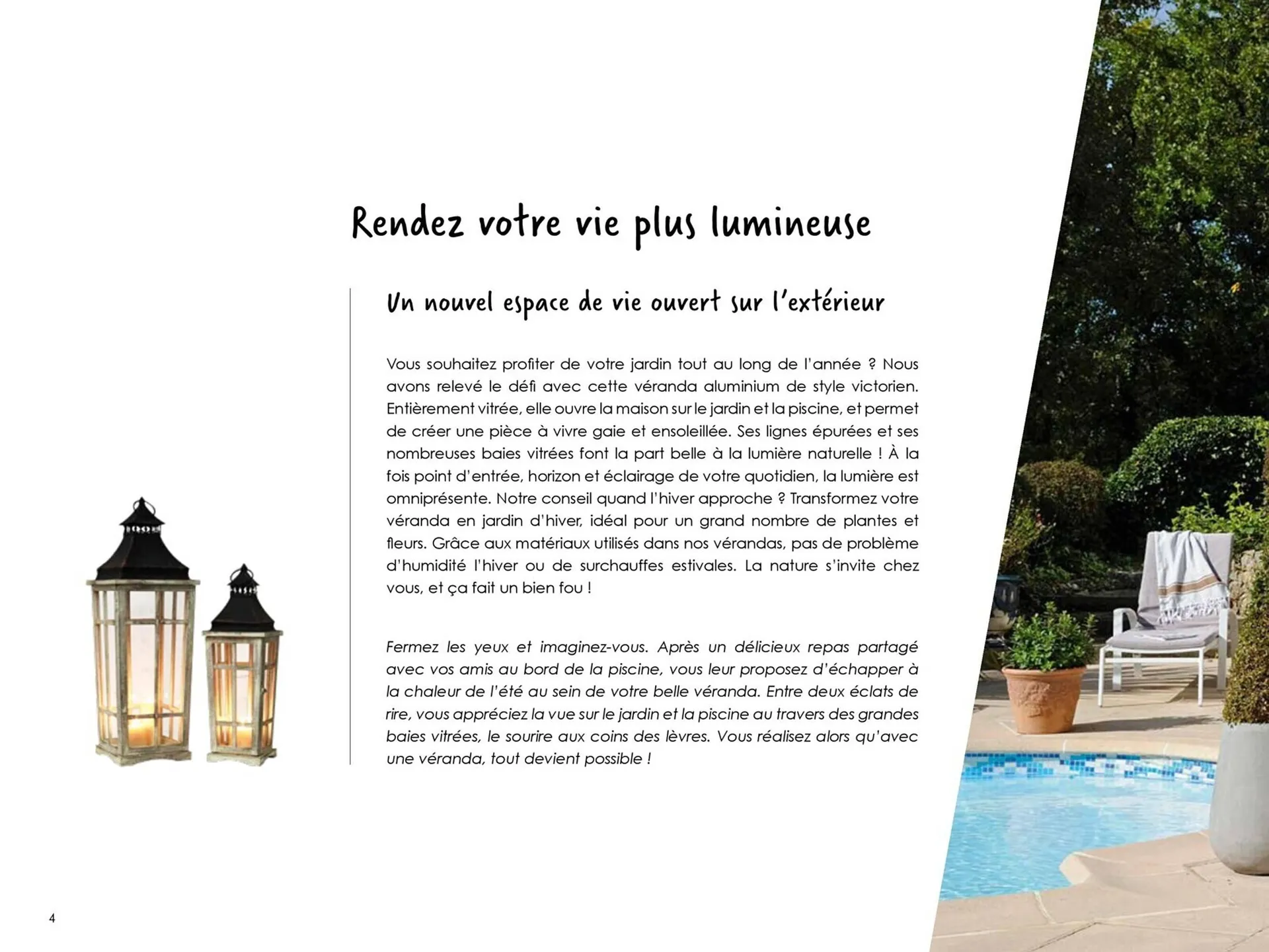 Catalogue Vie & Véranda du 23 mai au 28 décembre 2024 - Catalogue page 4