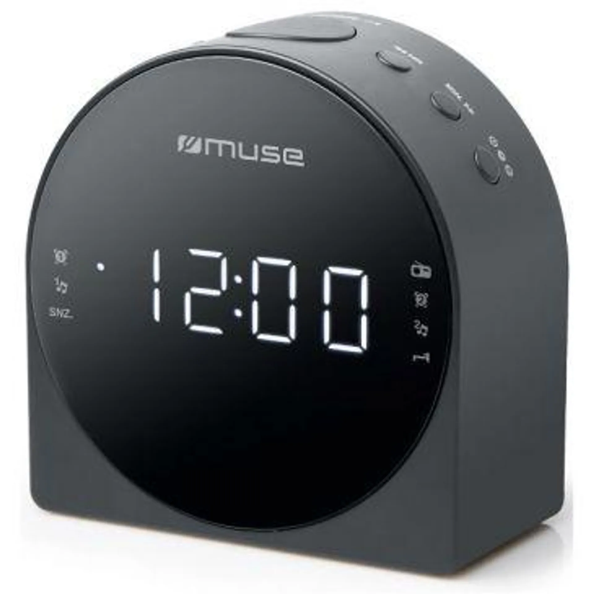 MUSE - M185CR - Radio-réveil - double alarme