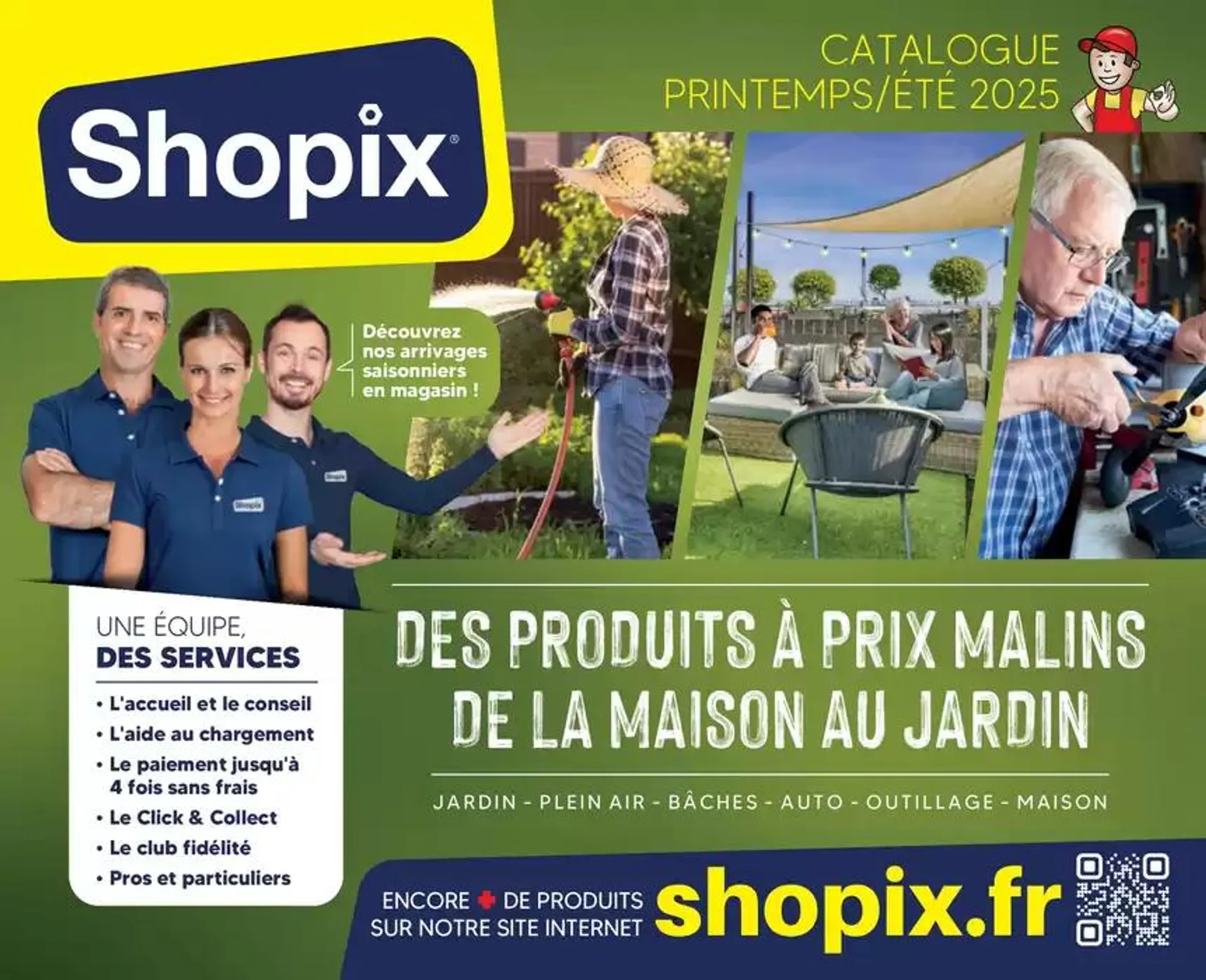 PRINTEMPS/ÉTÉ 2025 du 1 mars au 30 septembre 2025 - Catalogue page 1