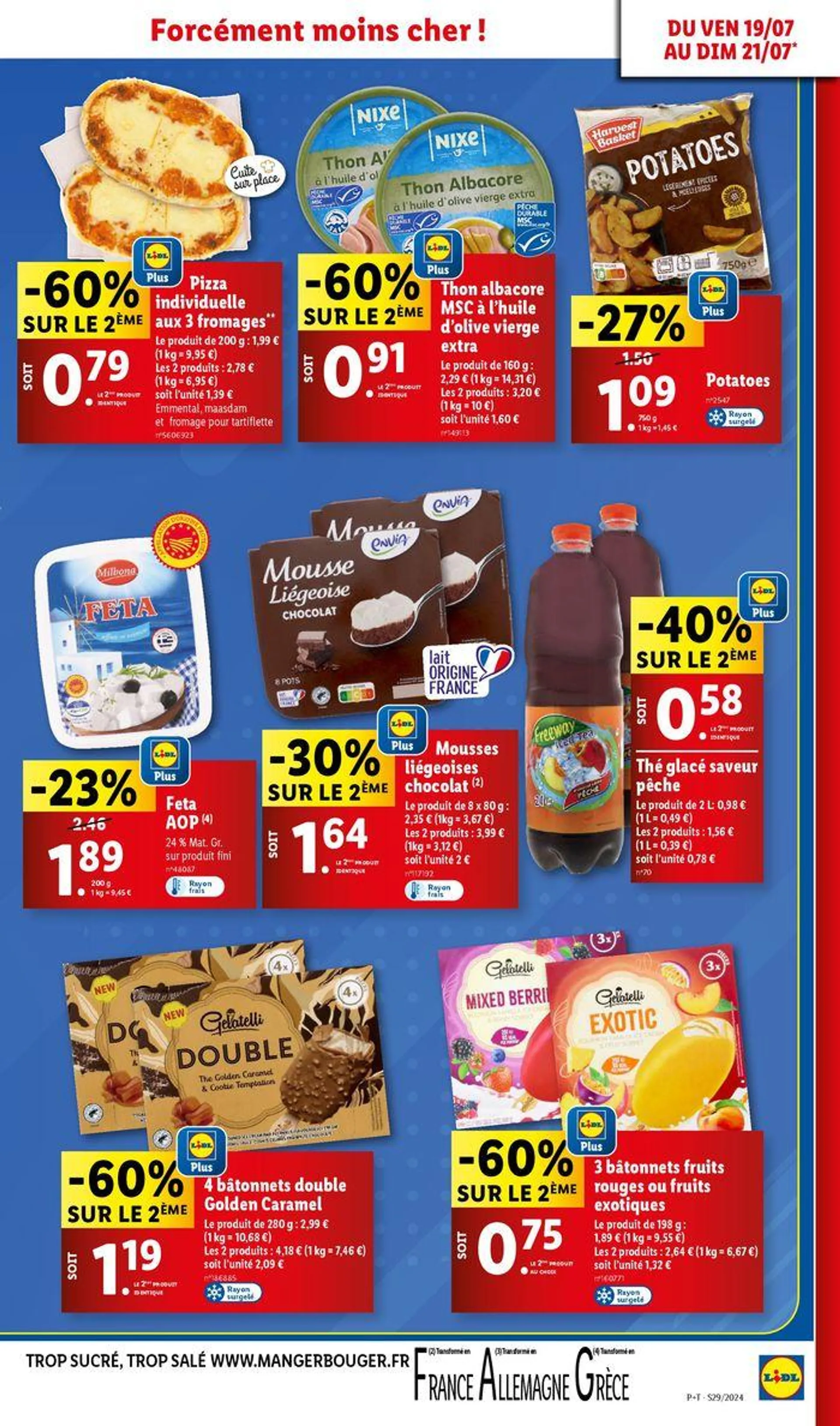 Faites le plein de courses et profitez des petits prix Lidl sur vos articles du quotidien  - 55