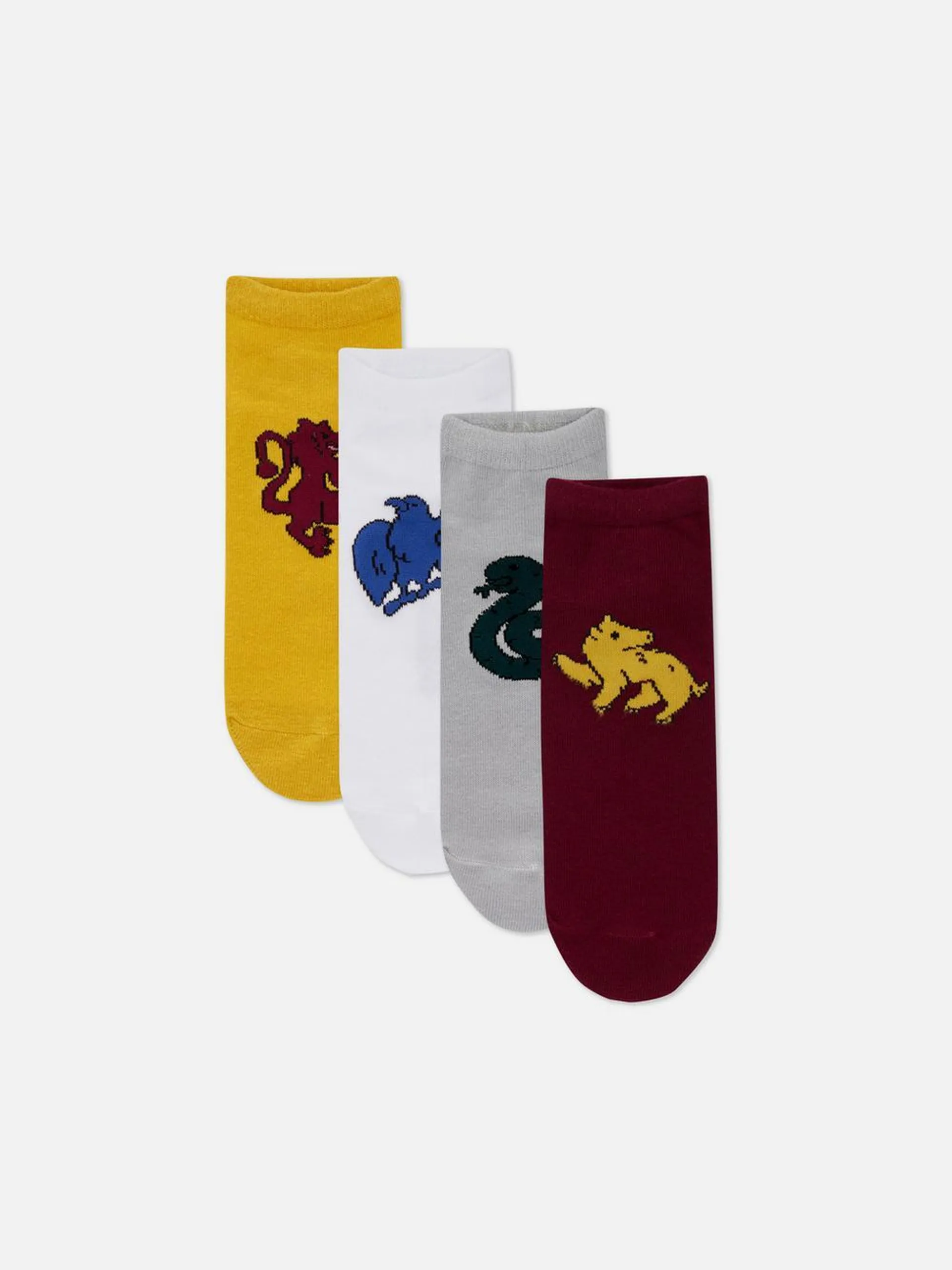 Lot de 4 paires de chaussettes Harry Potter™ Poudlard