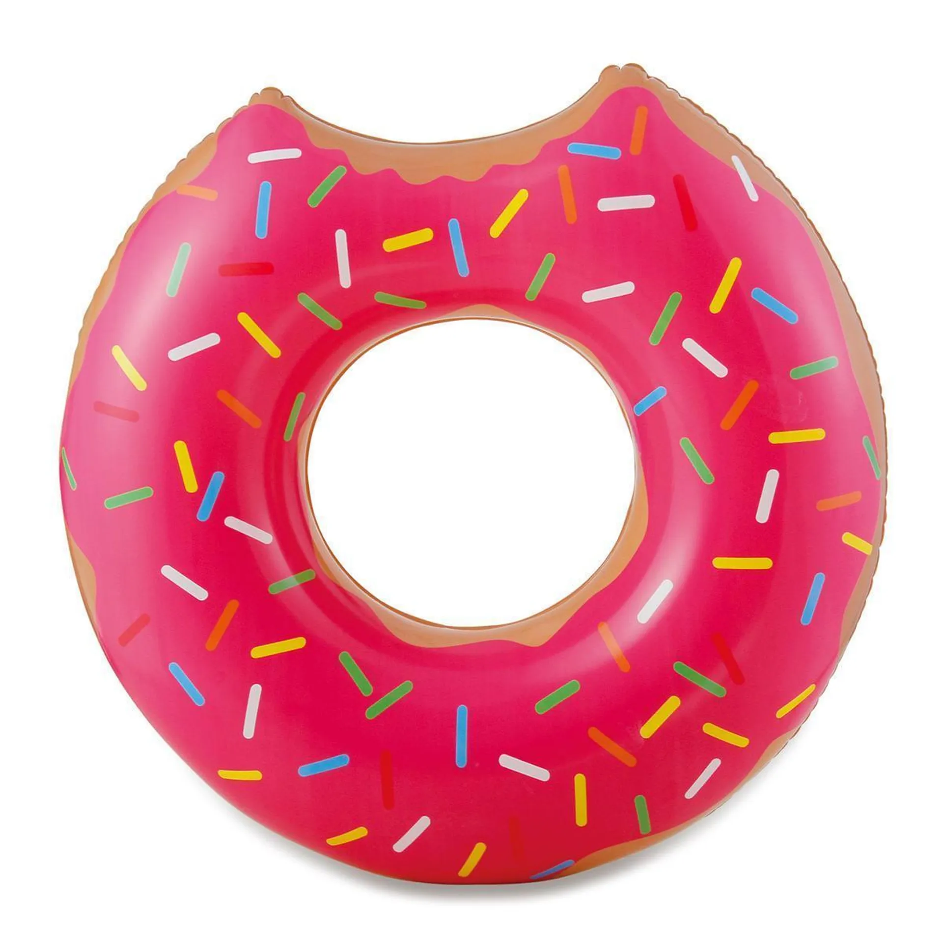 Bouée forme donut - 96 x 89 cm - Rose