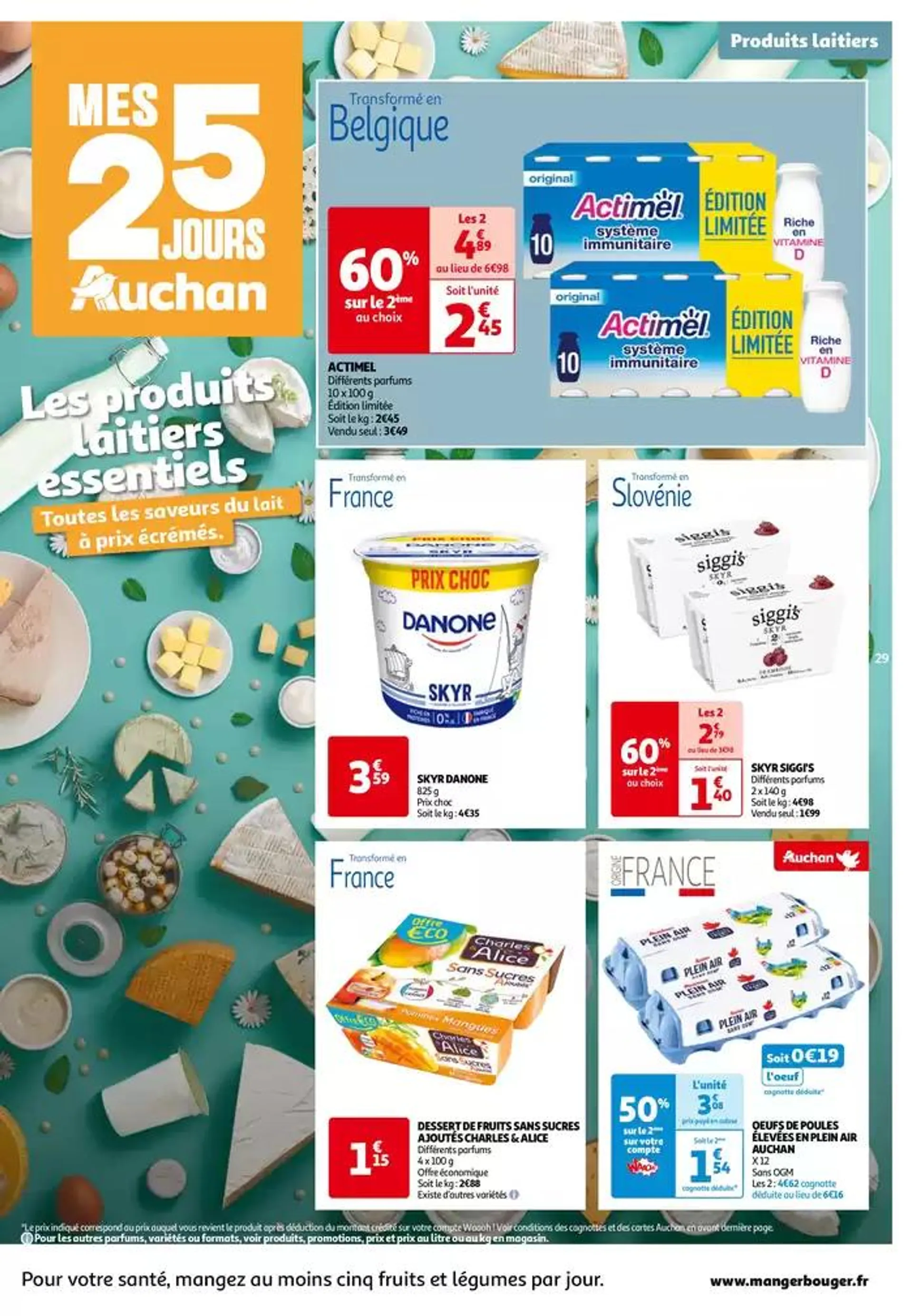 Top depart : 25 jours Auchan  du 29 octobre au 4 novembre 2024 - Catalogue page 29