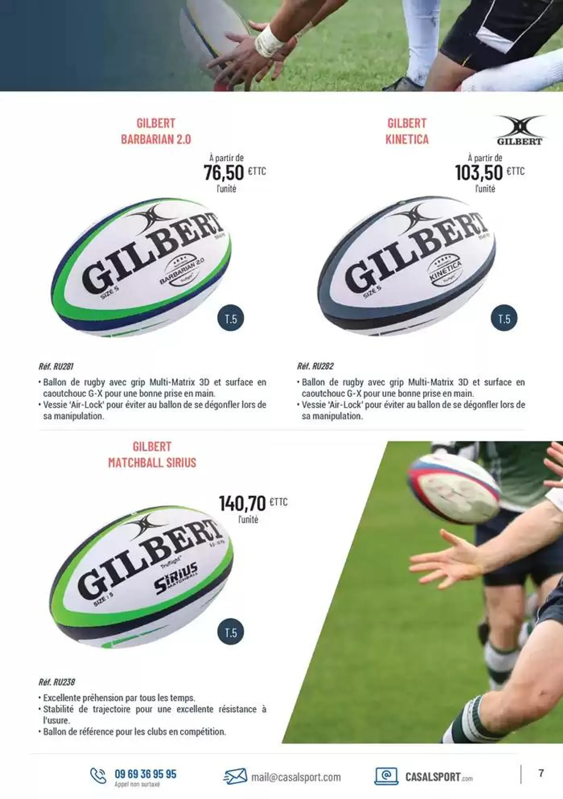 SPÉCIAL RUGBY du 1 octobre au 31 décembre 2024 - Catalogue page 7