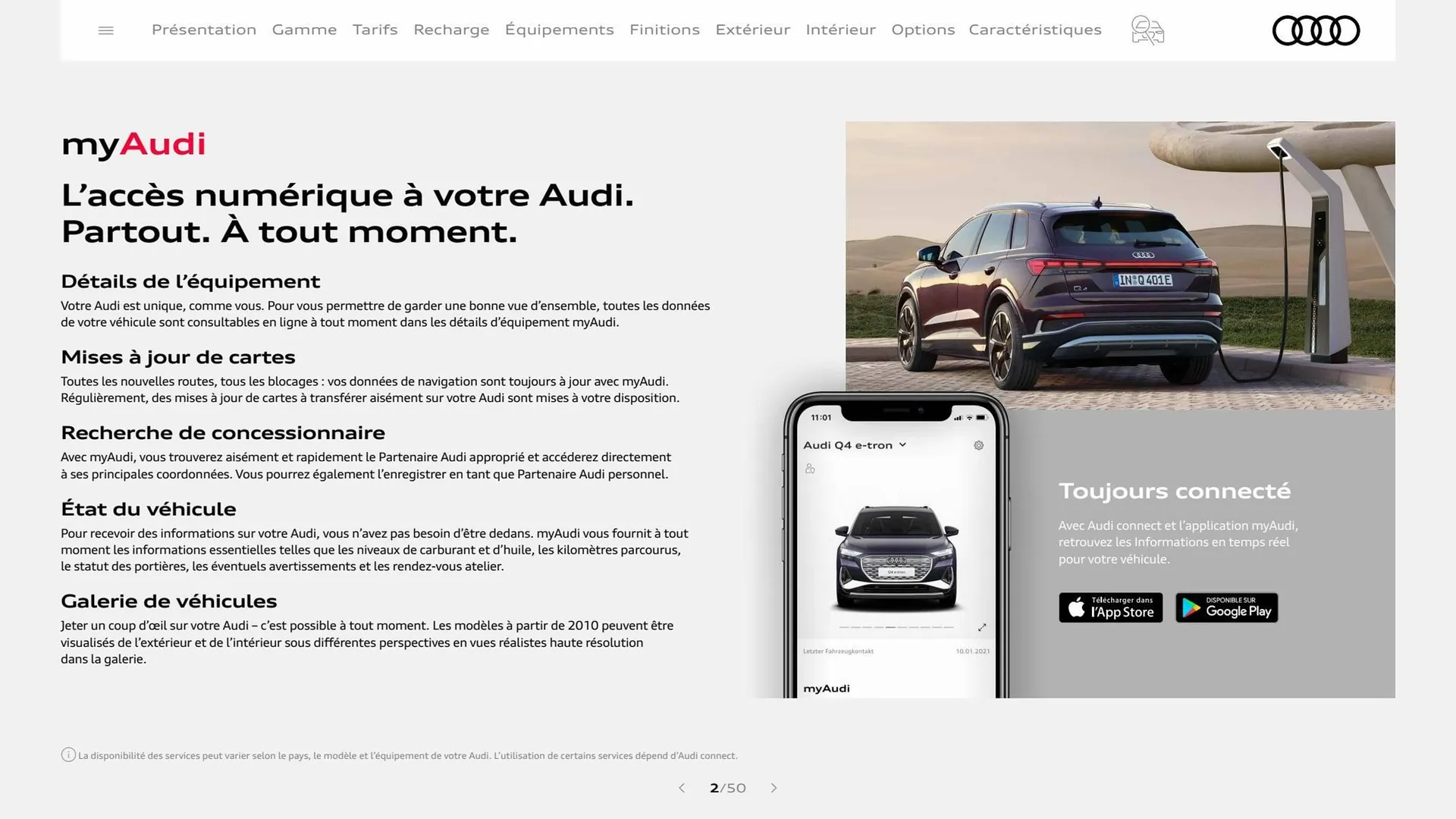 Catalogue Audi Q4 e-tron - 2