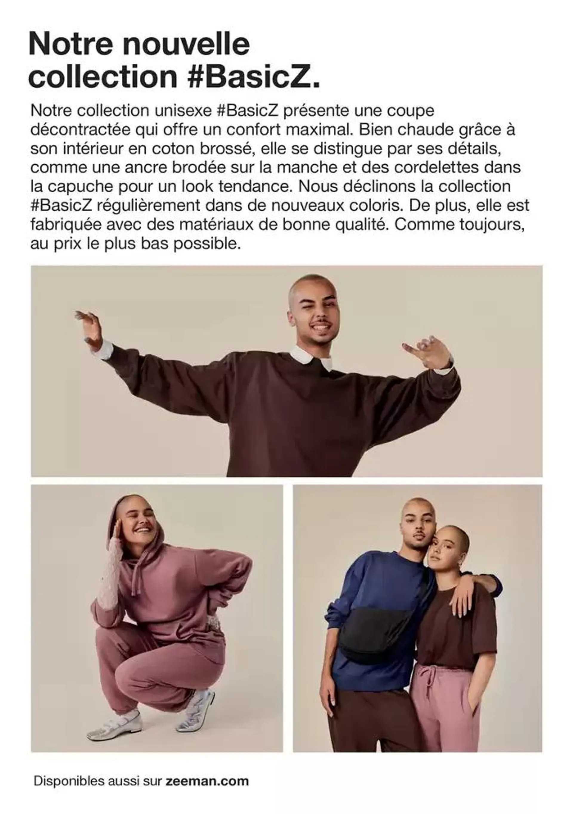 Cette semaine : des vêtements chauds, doux et confortables pour tous. du 14 octobre au 18 octobre 2024 - Catalogue page 10