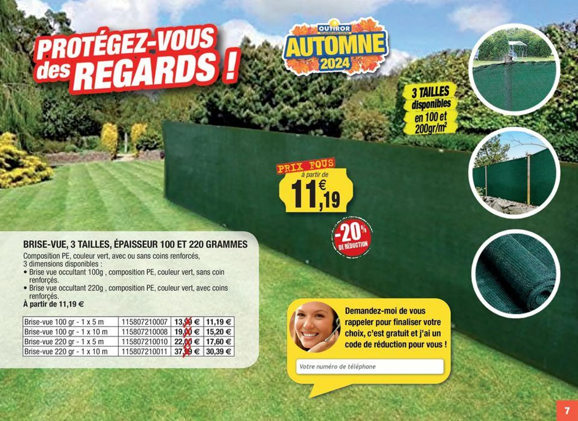 Votre nouveau catalogue est arrivé ! du 24 septembre au 30 novembre 2024 - Catalogue page 7