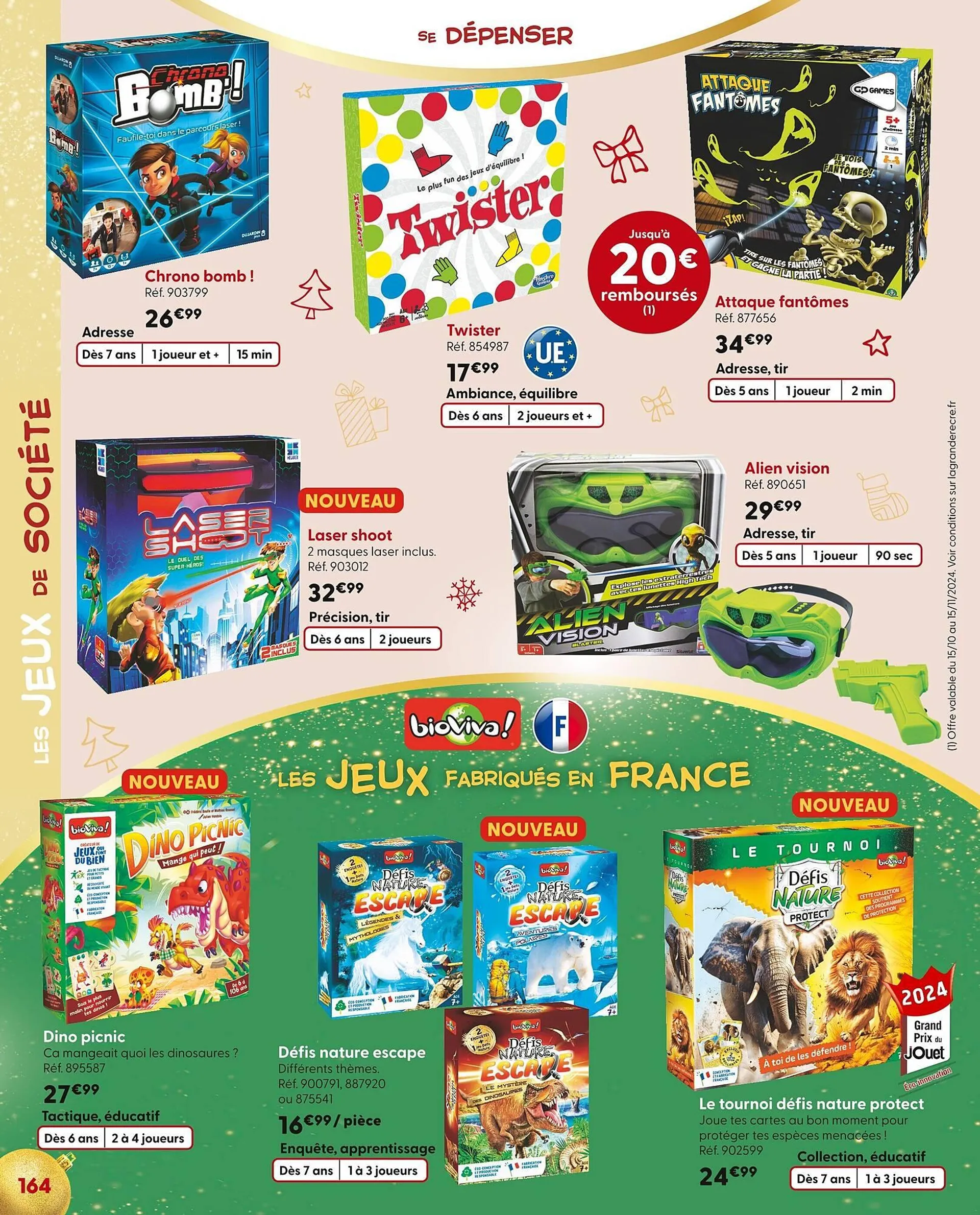 Catalogue La Grande Récré du 14 octobre au 2 décembre 2024 - Catalogue page 164