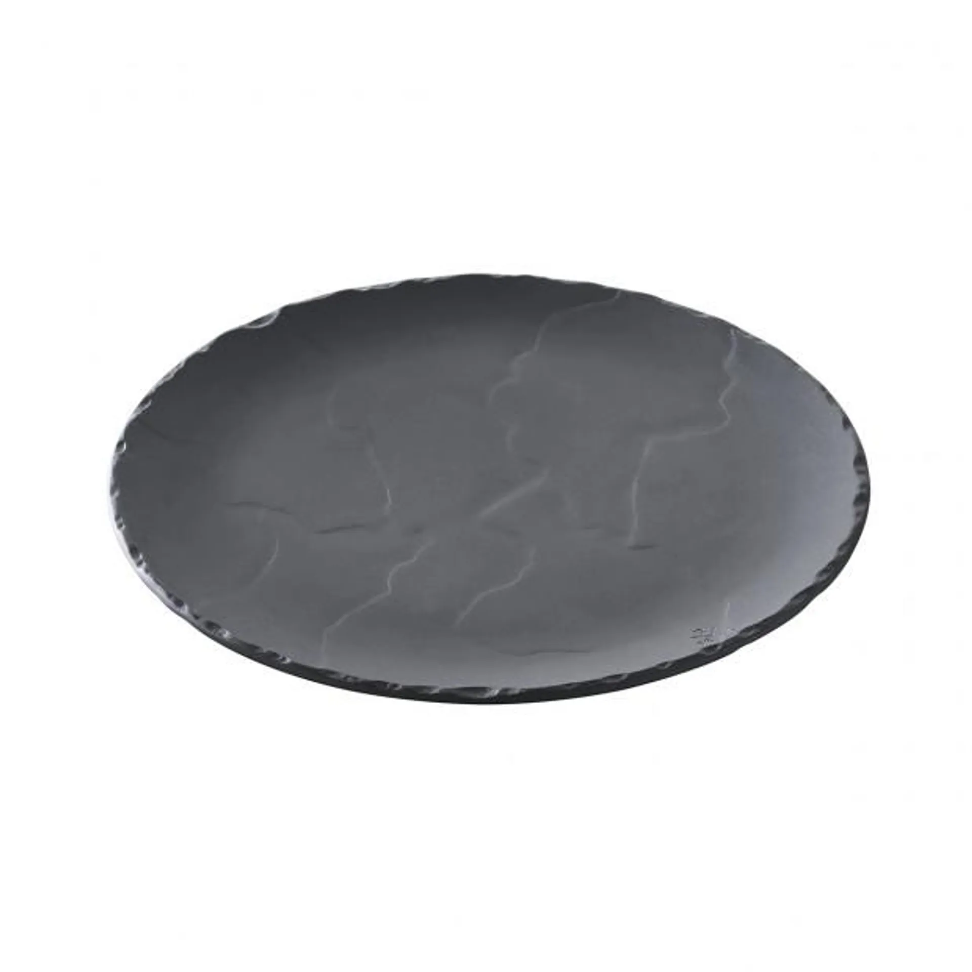 ASSIETTE RONDE PLATE 20CM - BASALT