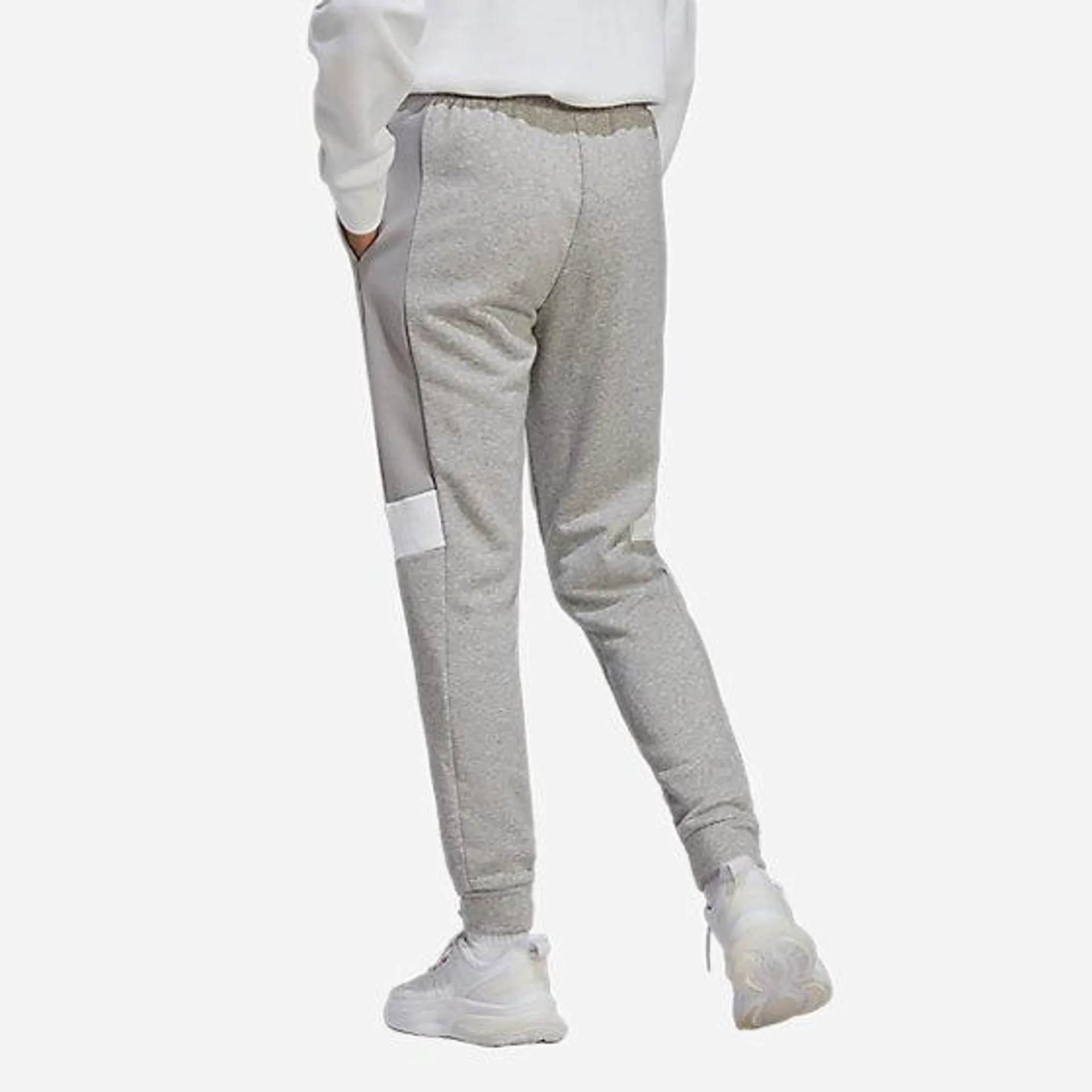 Pantalon Adidas Essentials Colorblock - Gris/Blanc