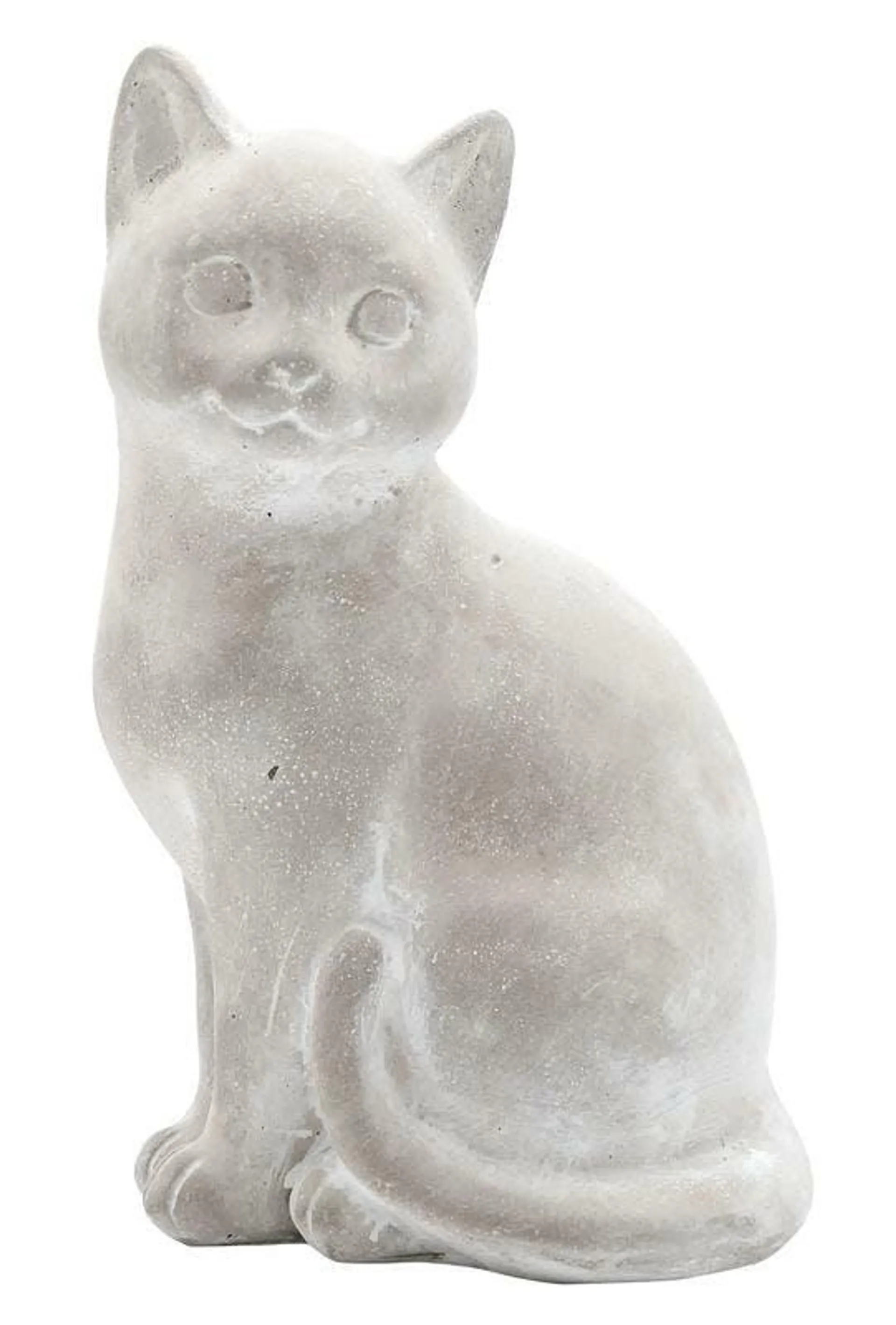 Statuette Chat Ciment