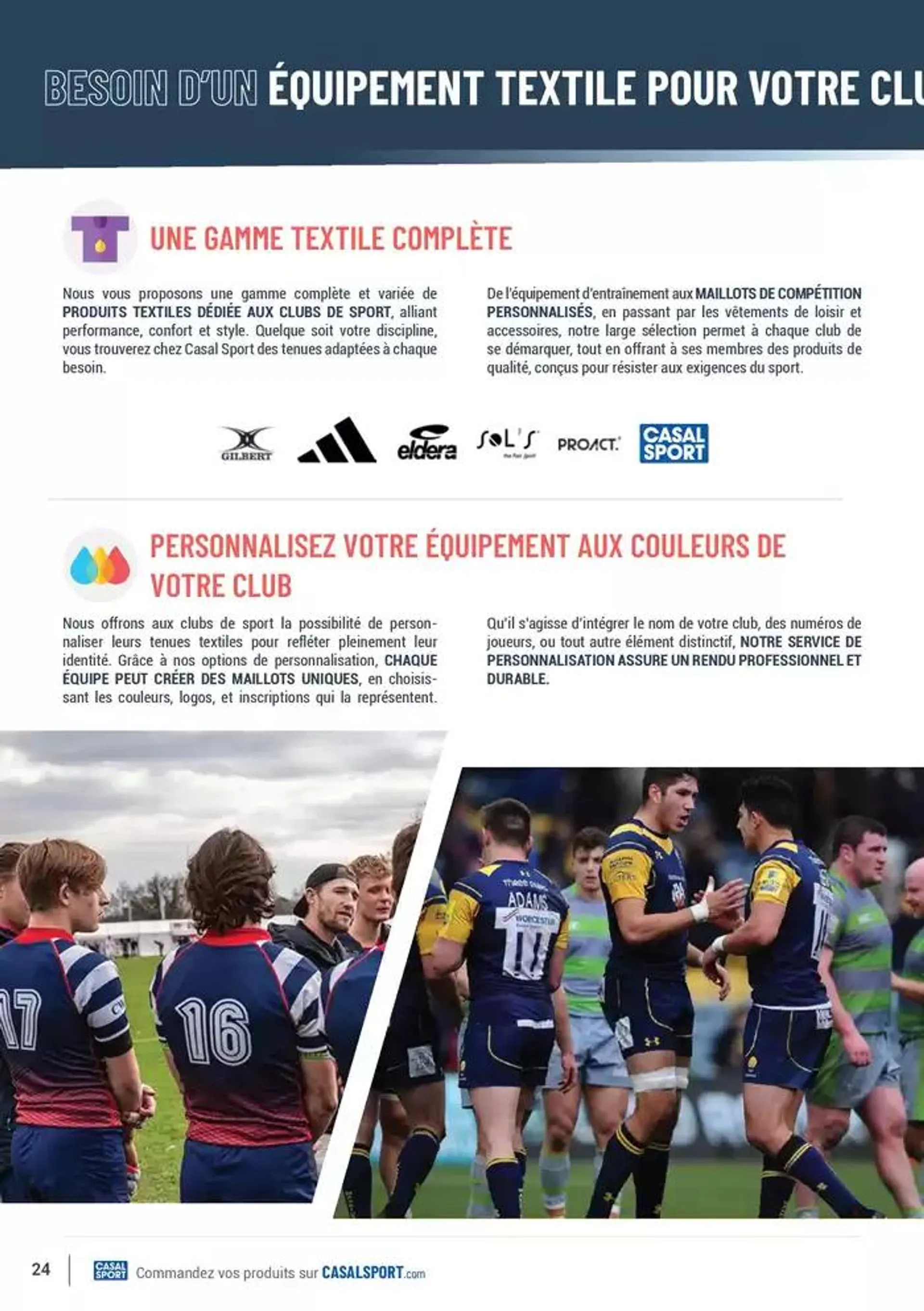 SPÉCIAL RUGBY du 1 octobre au 31 décembre 2024 - Catalogue page 24