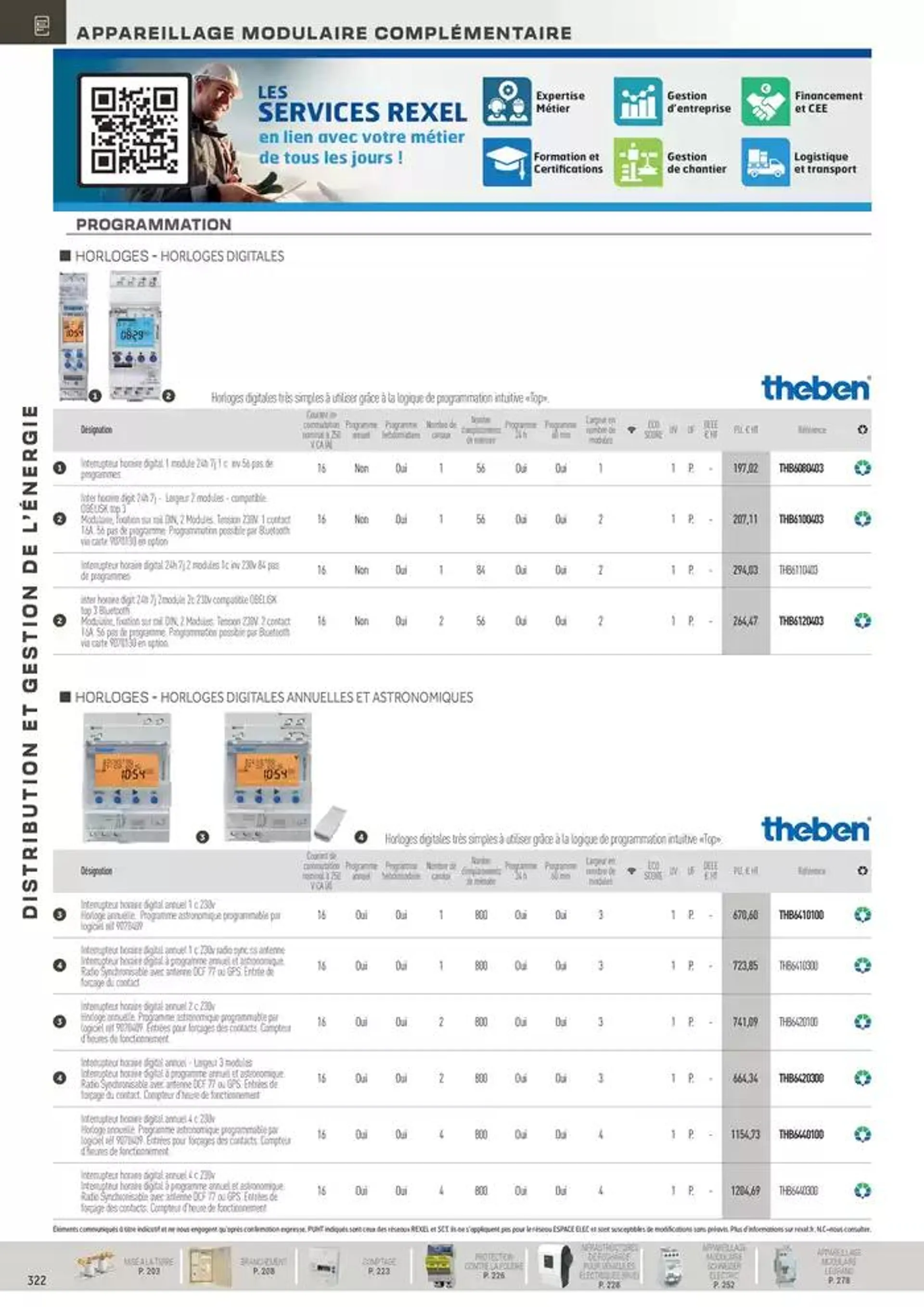 Distribution et Gestion de l'Energie du 31 octobre au 31 décembre 2024 - Catalogue page 122