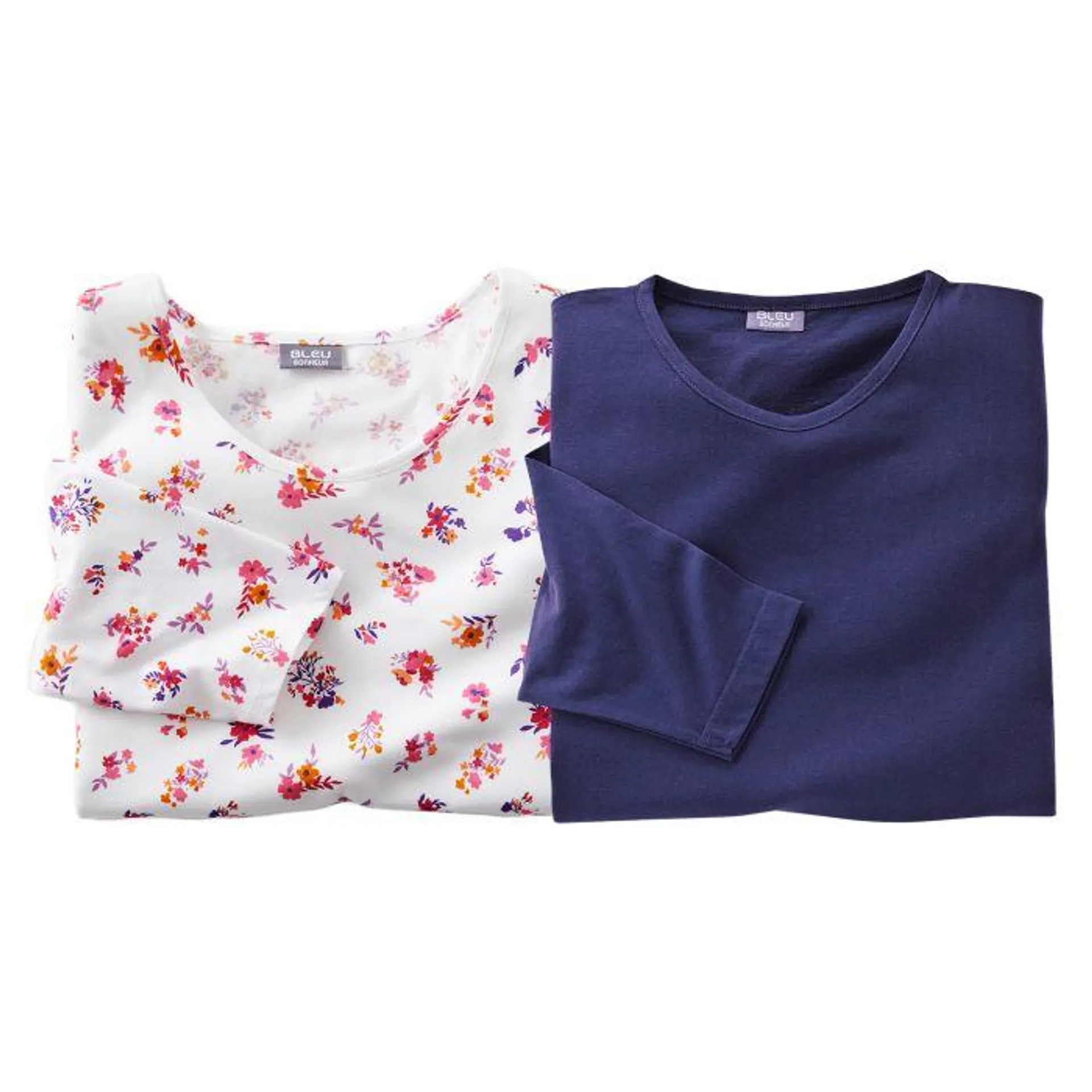 Tee-shirt x2 en coton