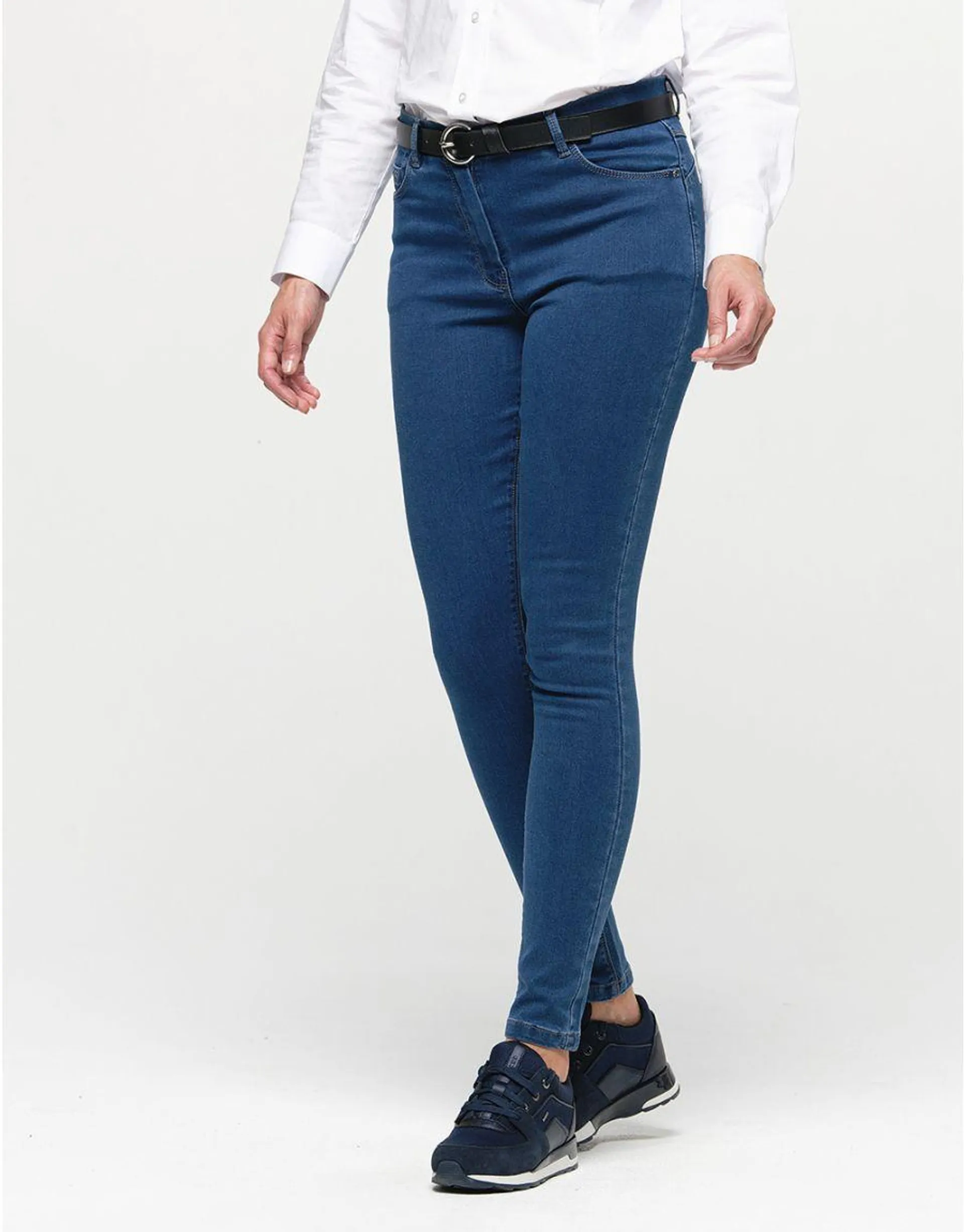 Jean stretch skinny bleu