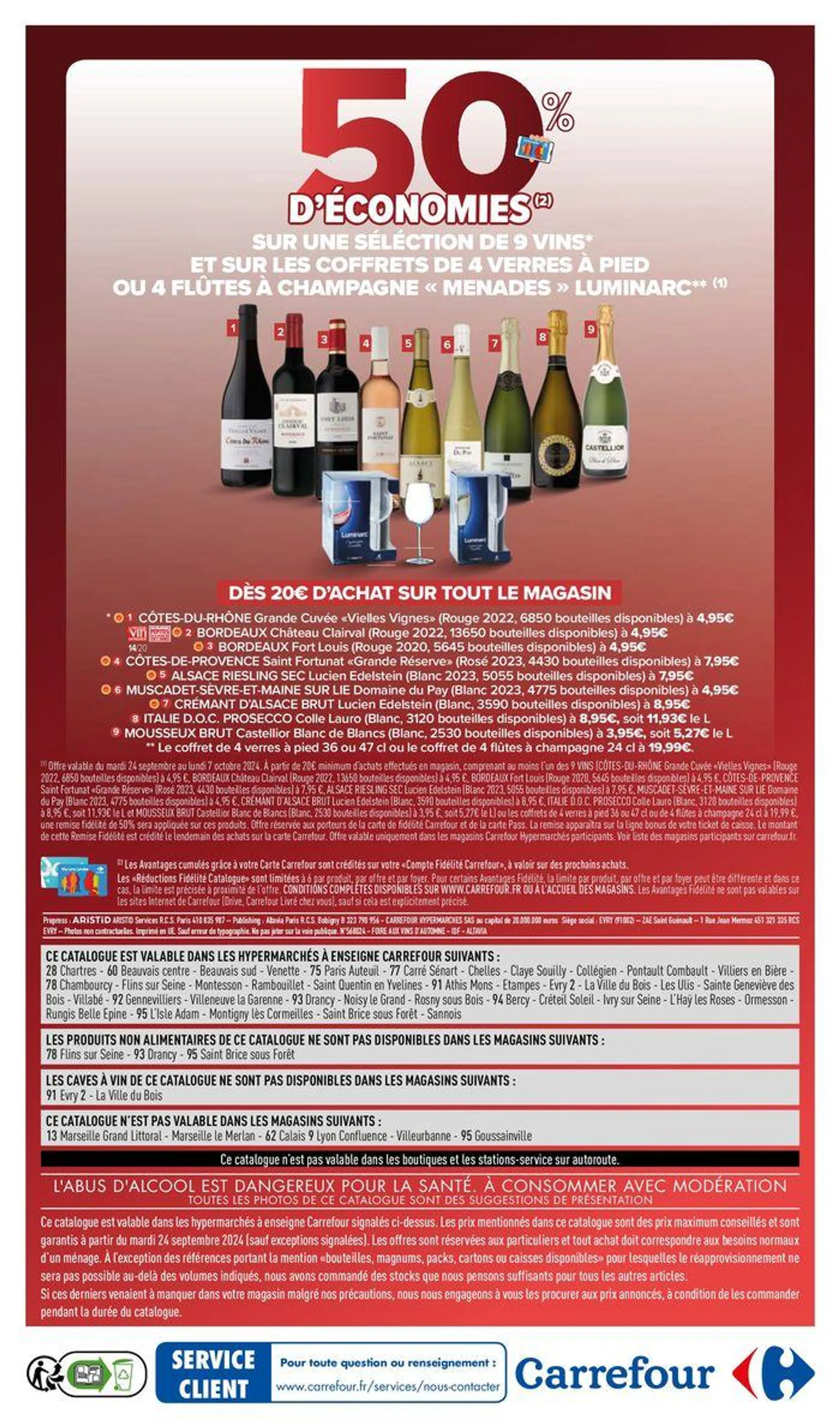 FOIRE AUX VINS D'AUTOMNE du 24 septembre au 7 octobre 2024 - Catalogue page 2