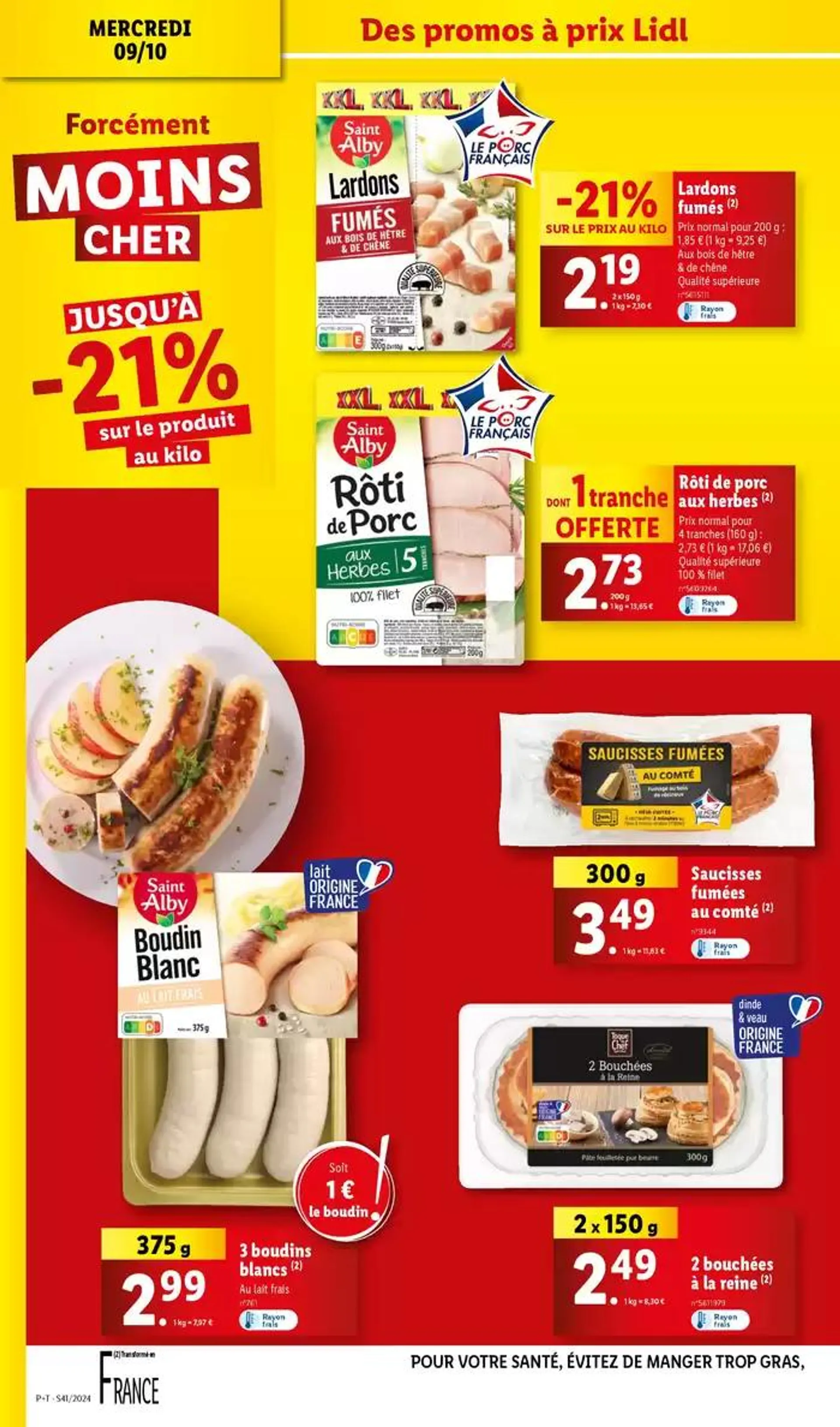 Composez votre hot-dog avec notre gamme McEnnedy et découvrez les saveurs authentiques des USA. du 9 octobre au 15 octobre 2024 - Catalogue page 8