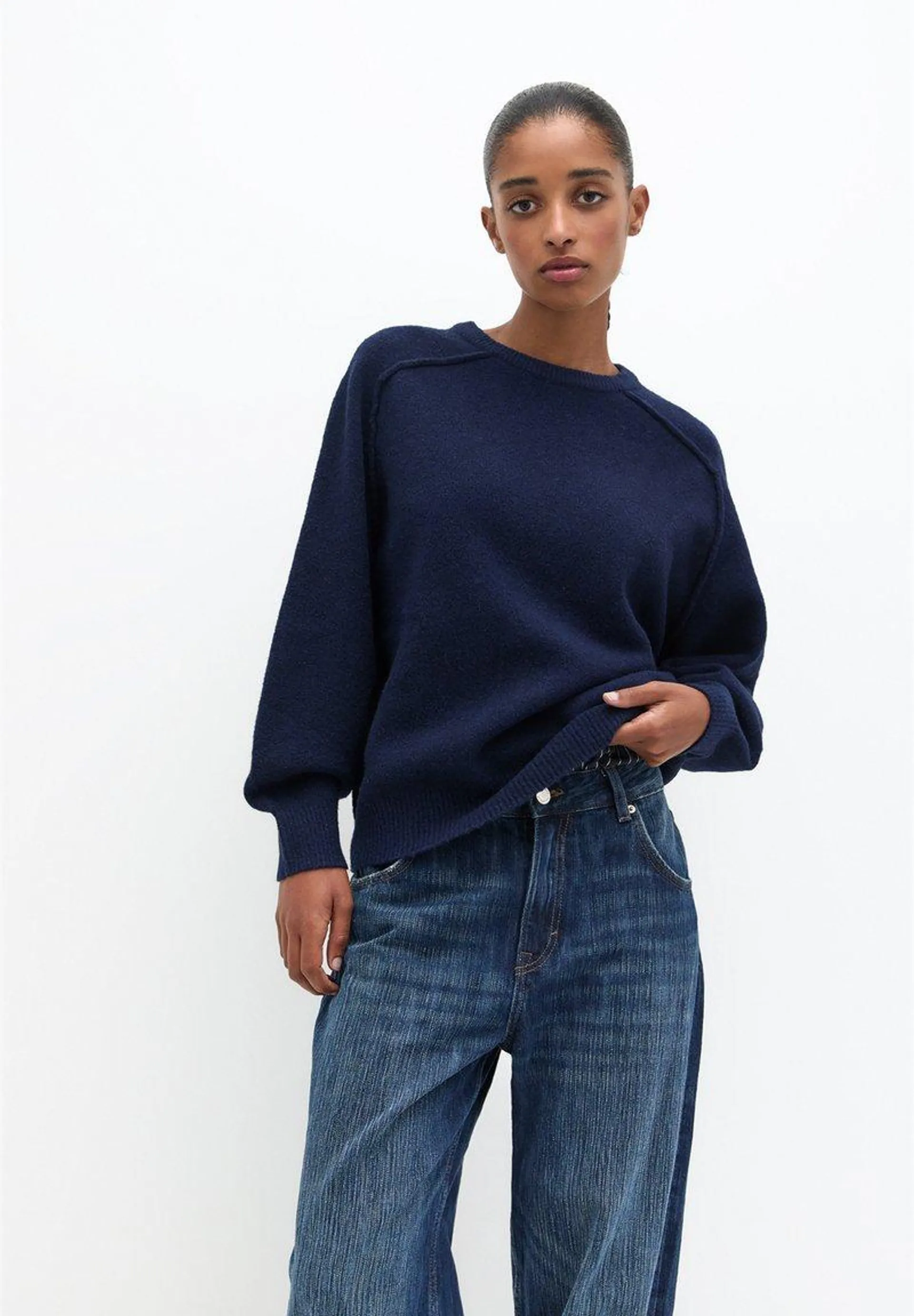 OVERSIZE - Pullover - dark blue