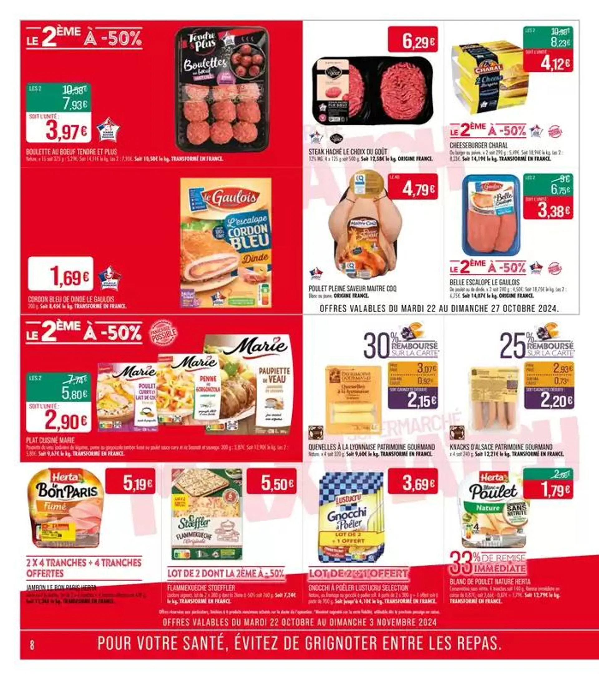 MAXI Supermarché MAtch du 21 octobre au 27 octobre 2024 - Catalogue page 8