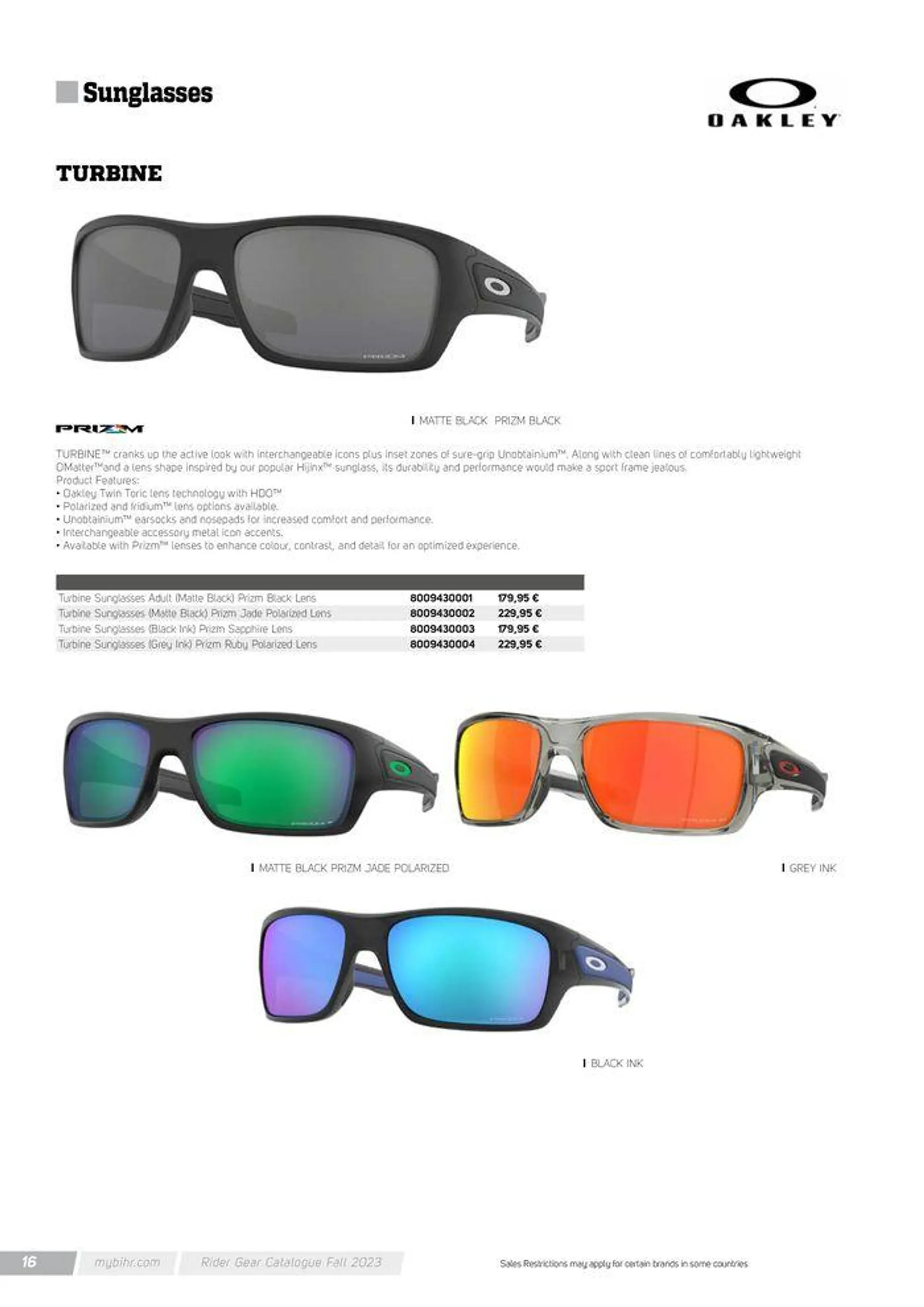 Lunettes de soleil OAKLEY Automne 2024 - 16