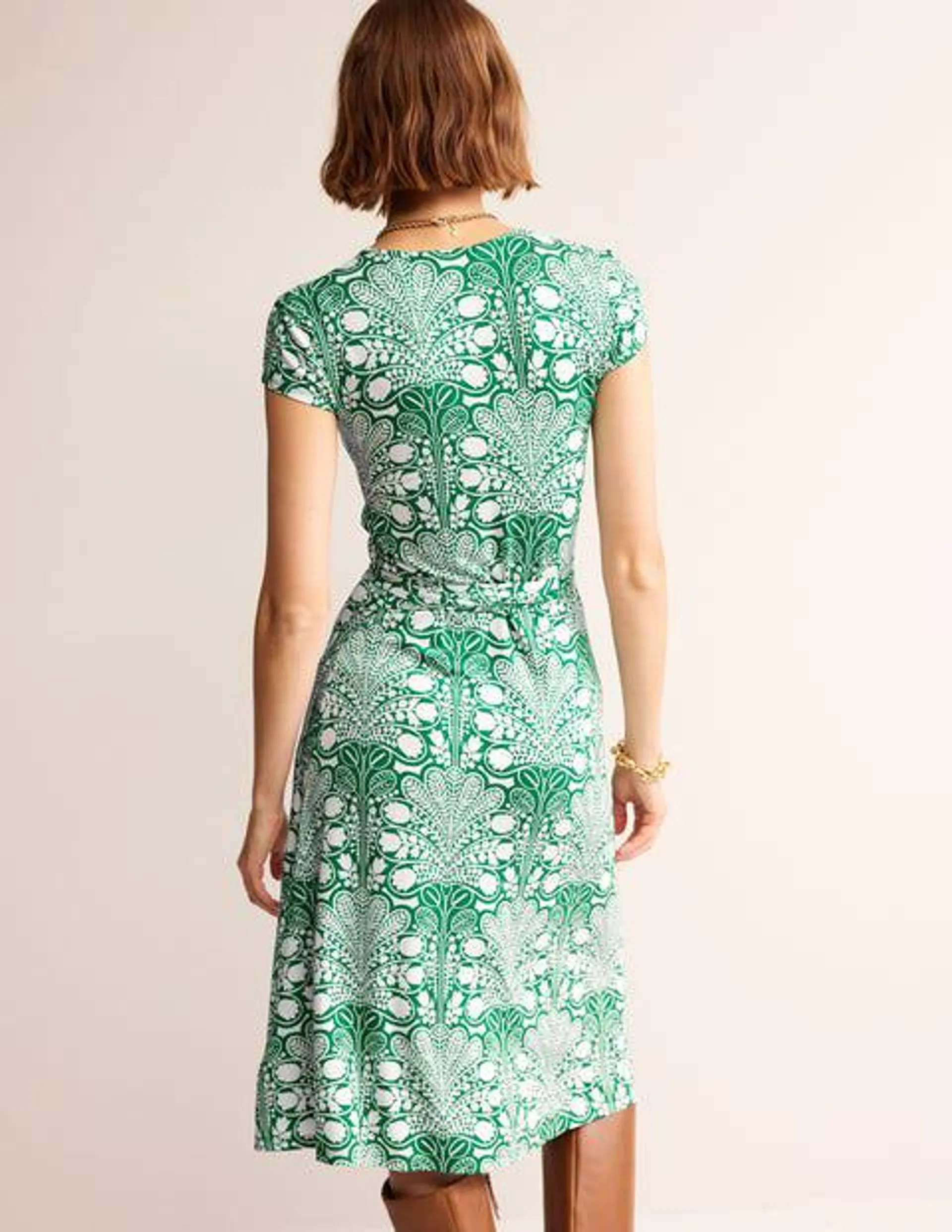 Robe portefeuille Joanna à mancherons