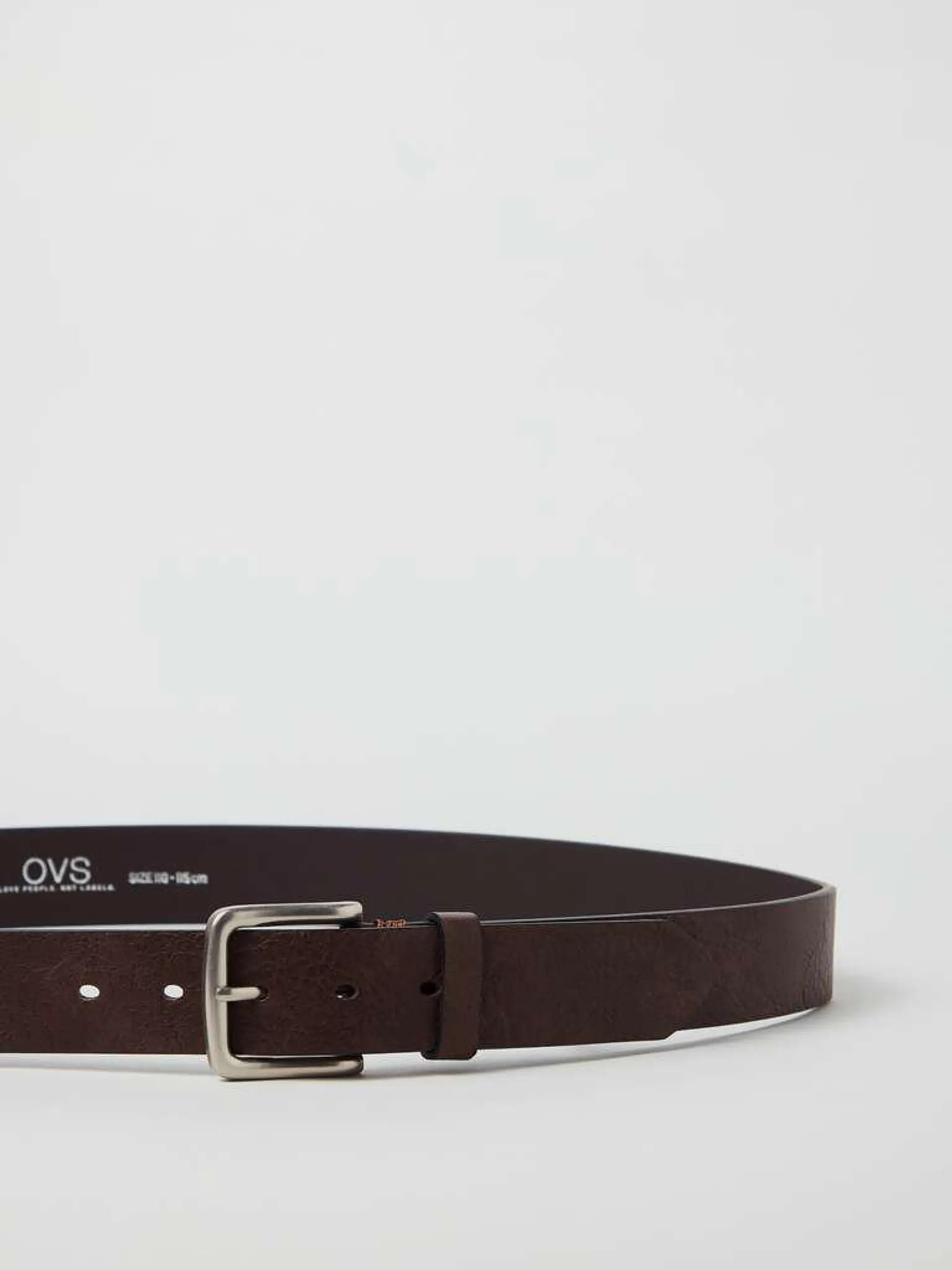 Vintage-effect belt