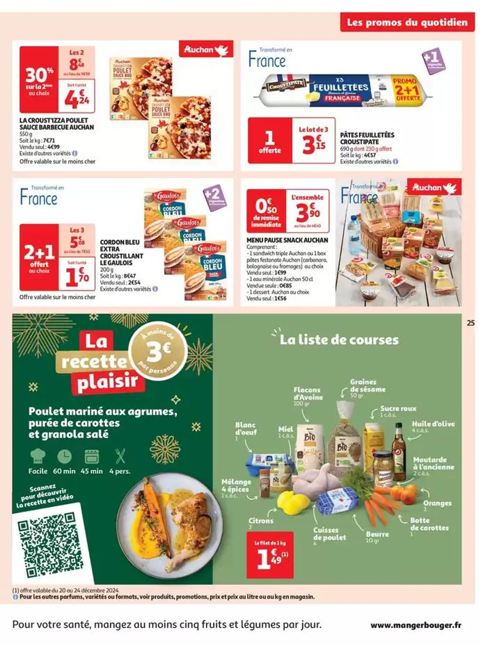 Fêtons Noël  du 17 décembre au 24 décembre 2024 - Catalogue page 25