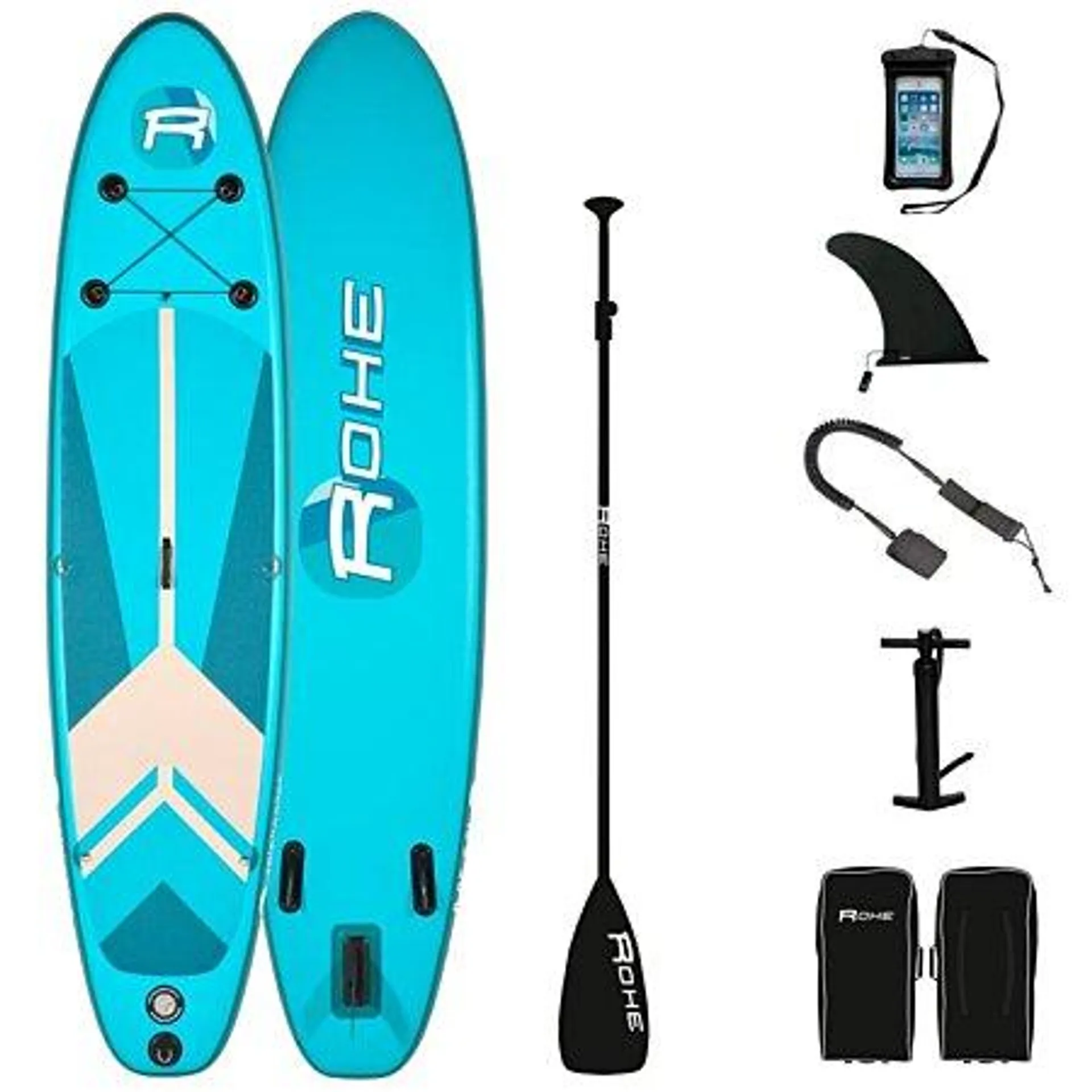 Stand UP Paddle Gonflable INDIANA BLUE 10'6 Bleu 320 x 76 x 15 cm