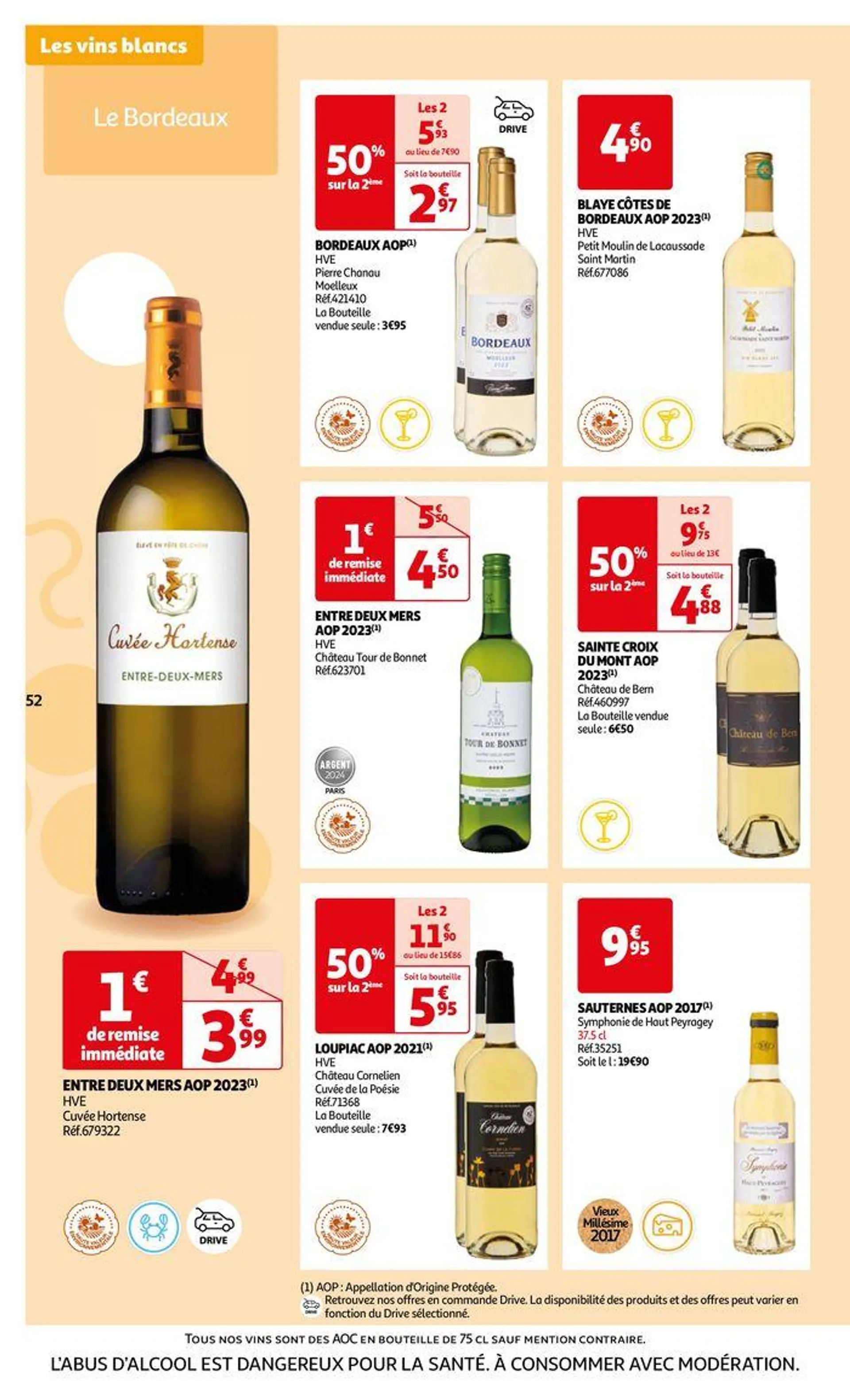 Foire au vins : Un grand choix de cuvées du 24 septembre au 7 octobre 2024 - Catalogue page 52