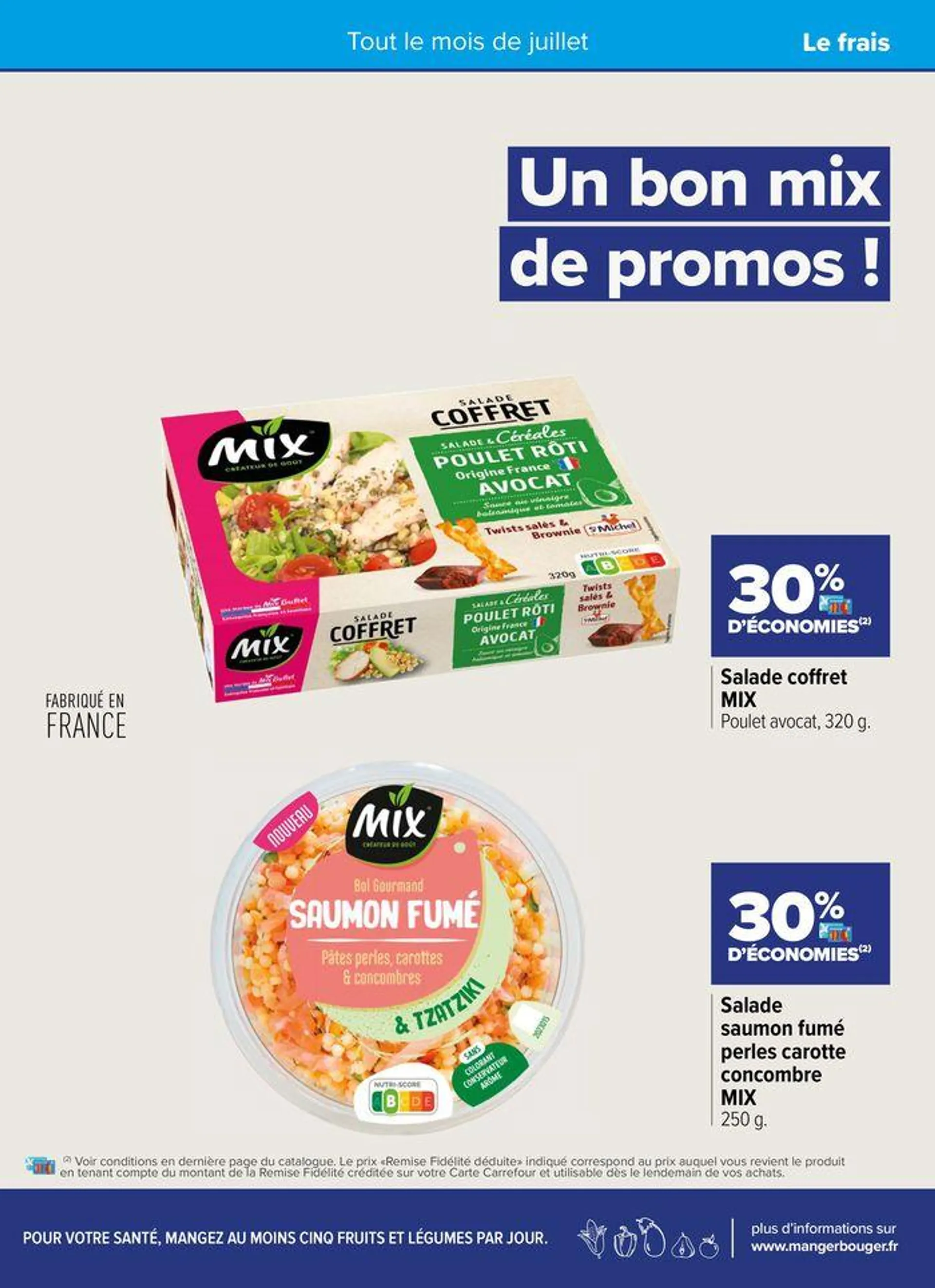 La fidélité, ça paye ! Surtout en promos en juillet ! du 1 juillet au 31 juillet 2024 - Catalogue page 5