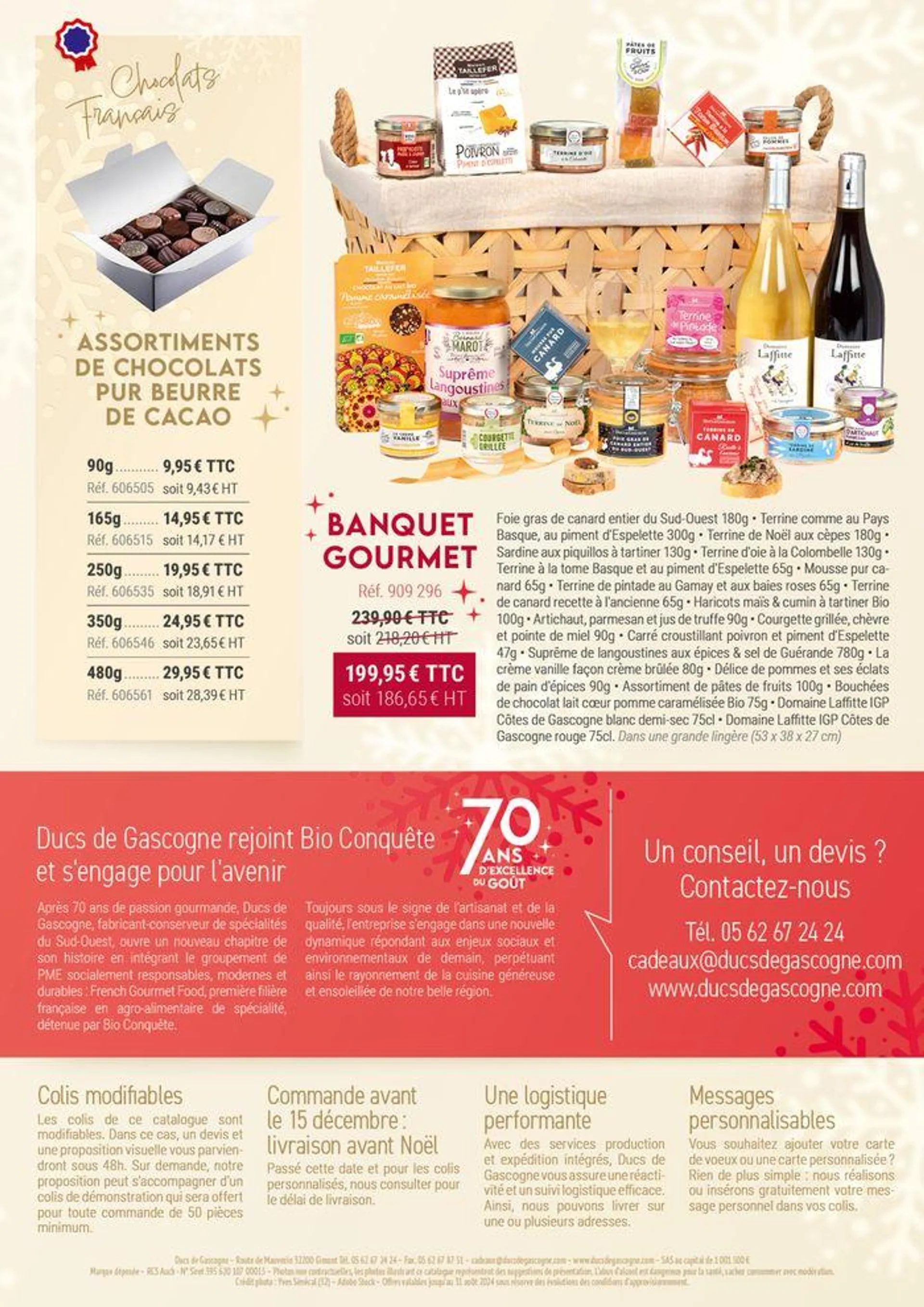 Cadeaux Gourmands du 12 décembre au 31 août 2024 - Catalogue page 12