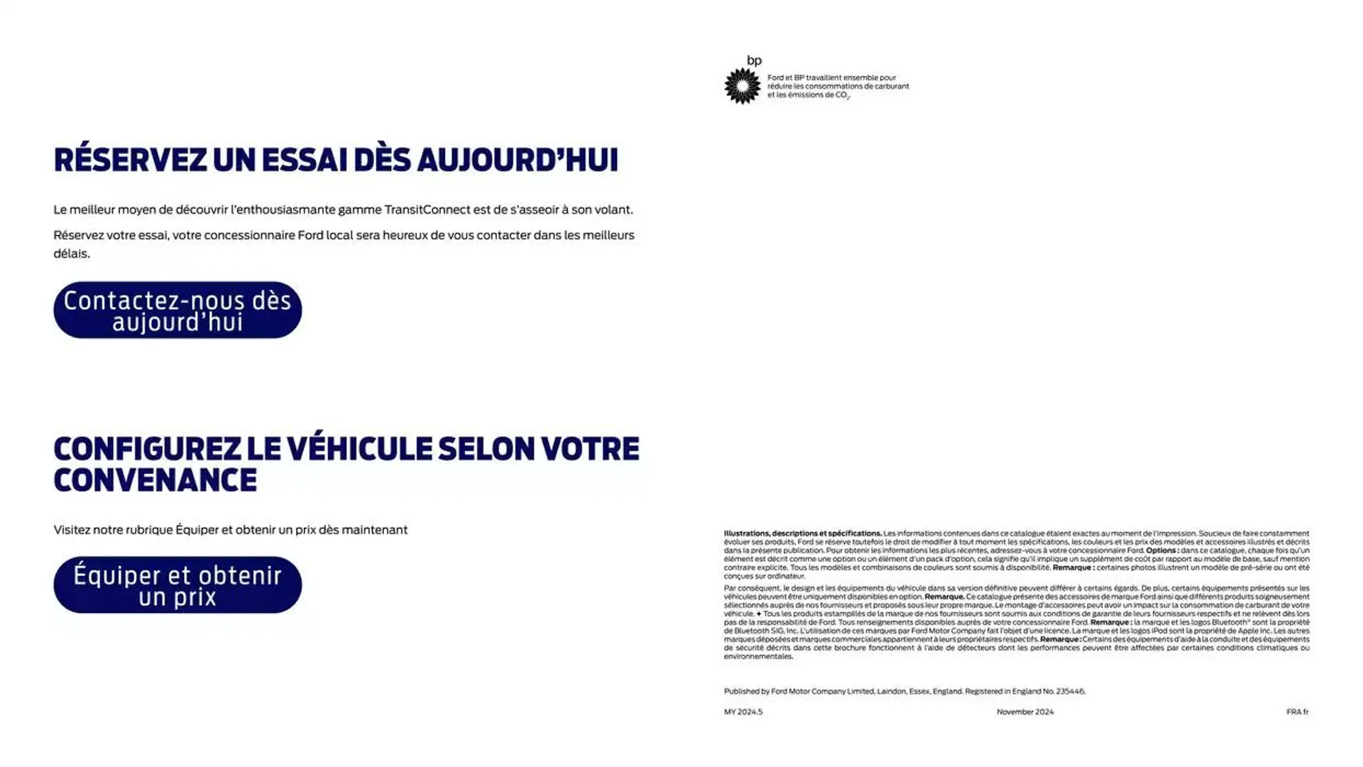 Ford Nouveau Transit Connect du 14 janvier au 10 janvier 2026 - Catalogue page 15