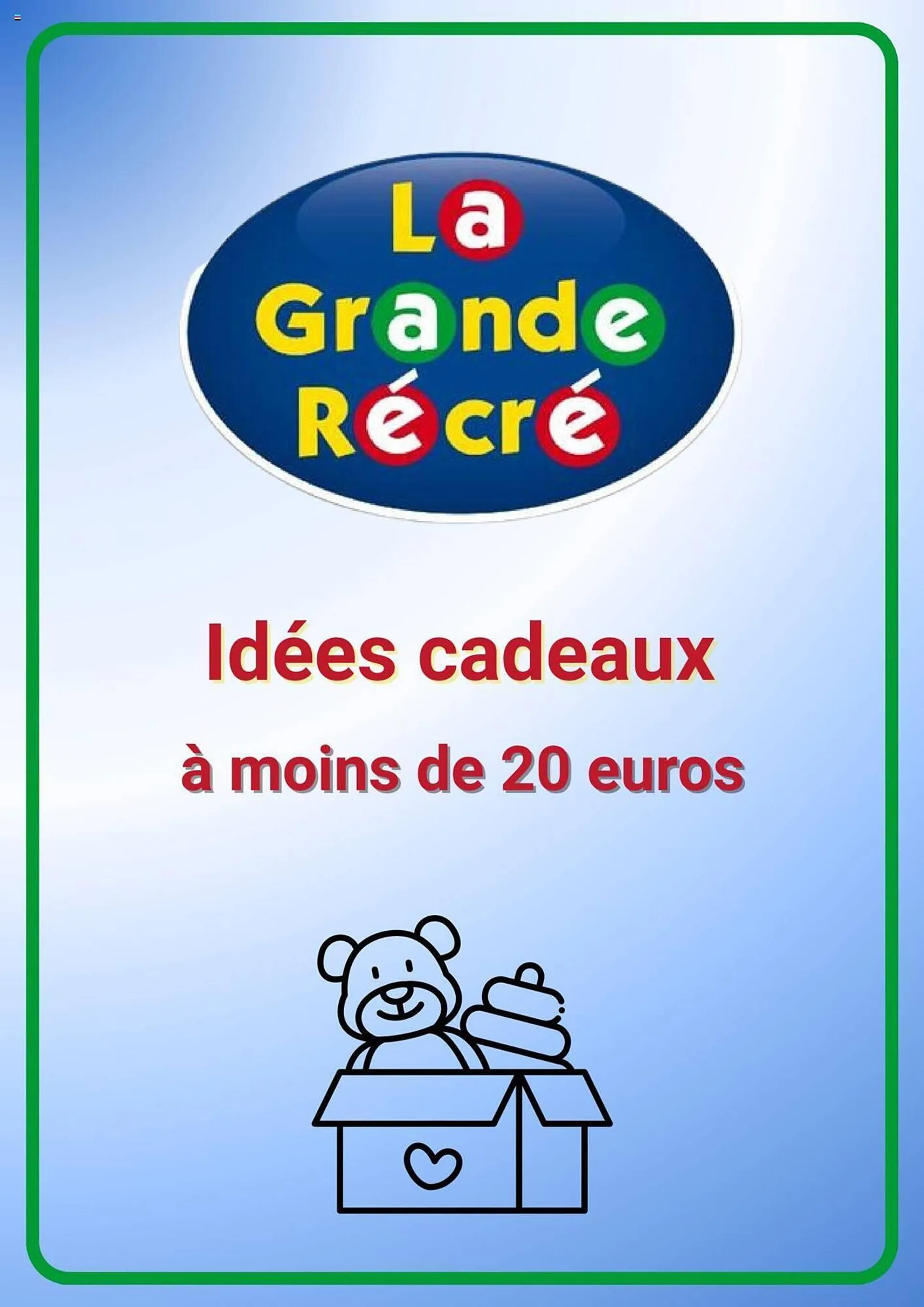 Catalogue La Grande Récré - 1