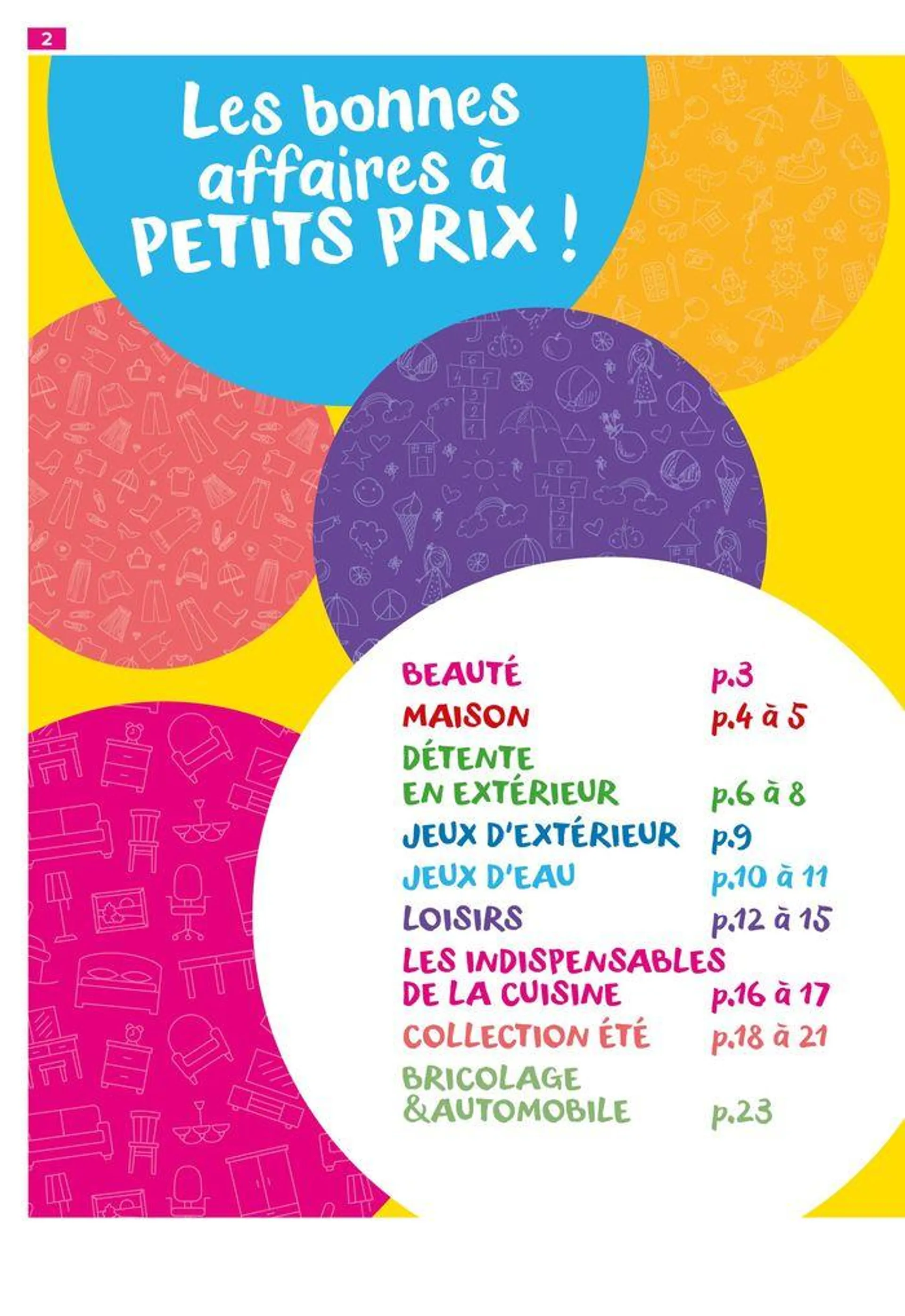 Les bonnes affaires à Petits Prix ! du 25 juin au 7 juillet 2024 - Catalogue page 4