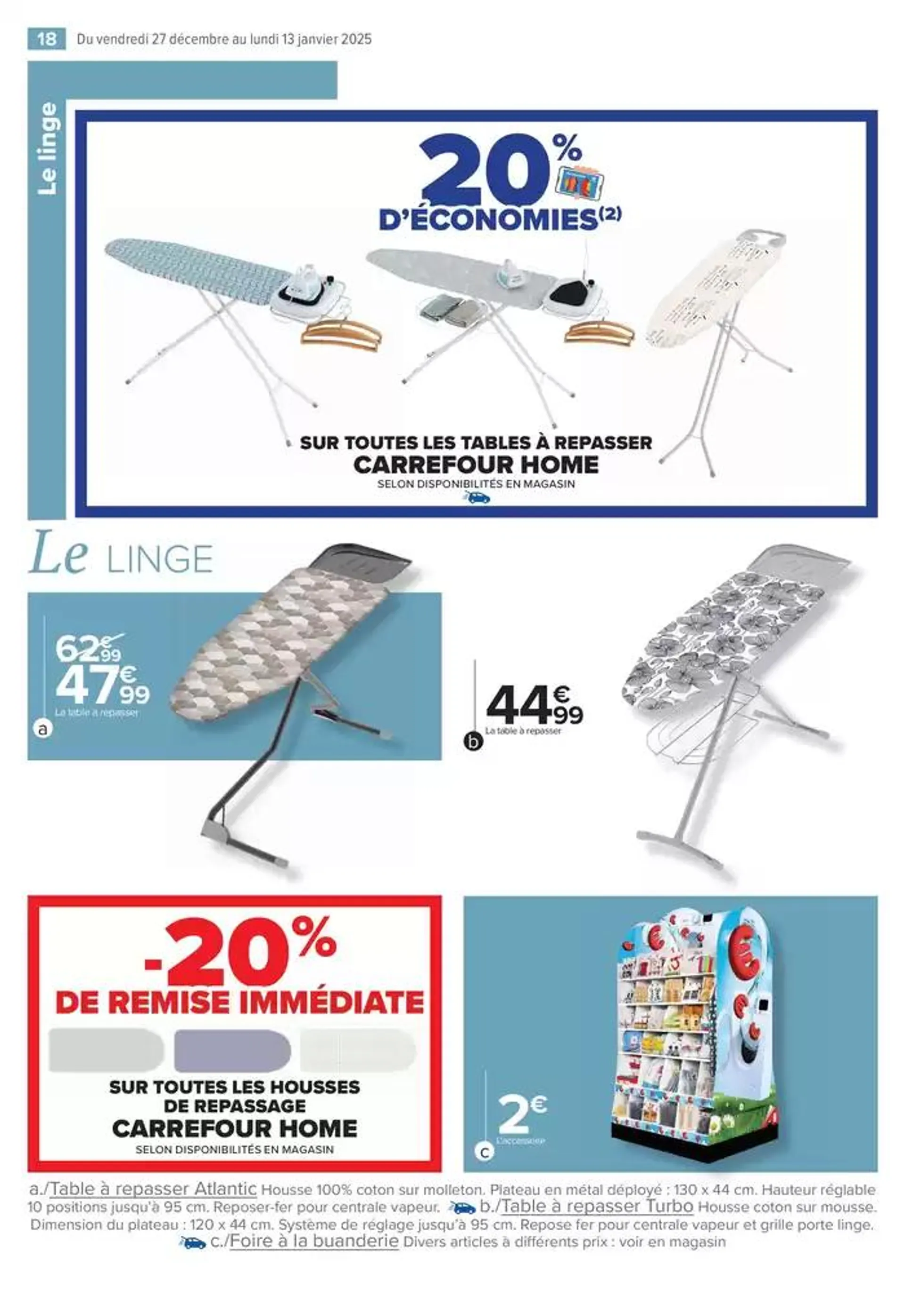 LE BLANC DES COLLECTIONS INSPIRANTES du 27 décembre au 13 janvier 2025 - Catalogue page 19