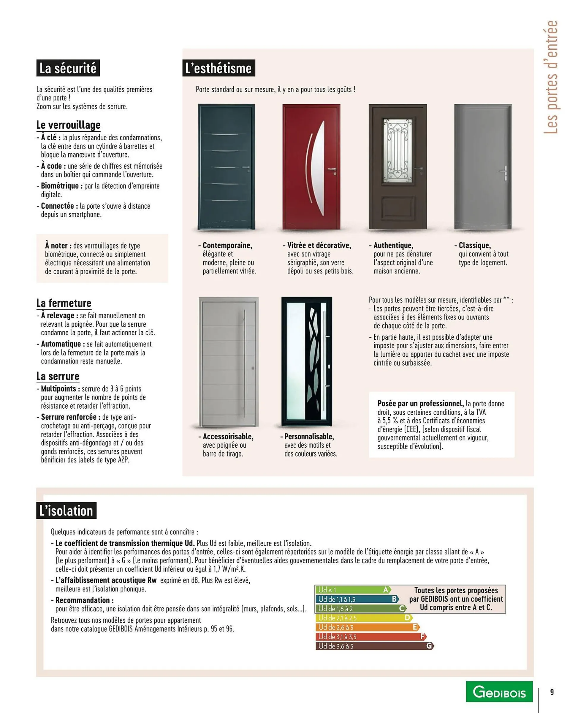 Catalogue Gédibois du 15 mai au 28 décembre 2024 - Catalogue page 9