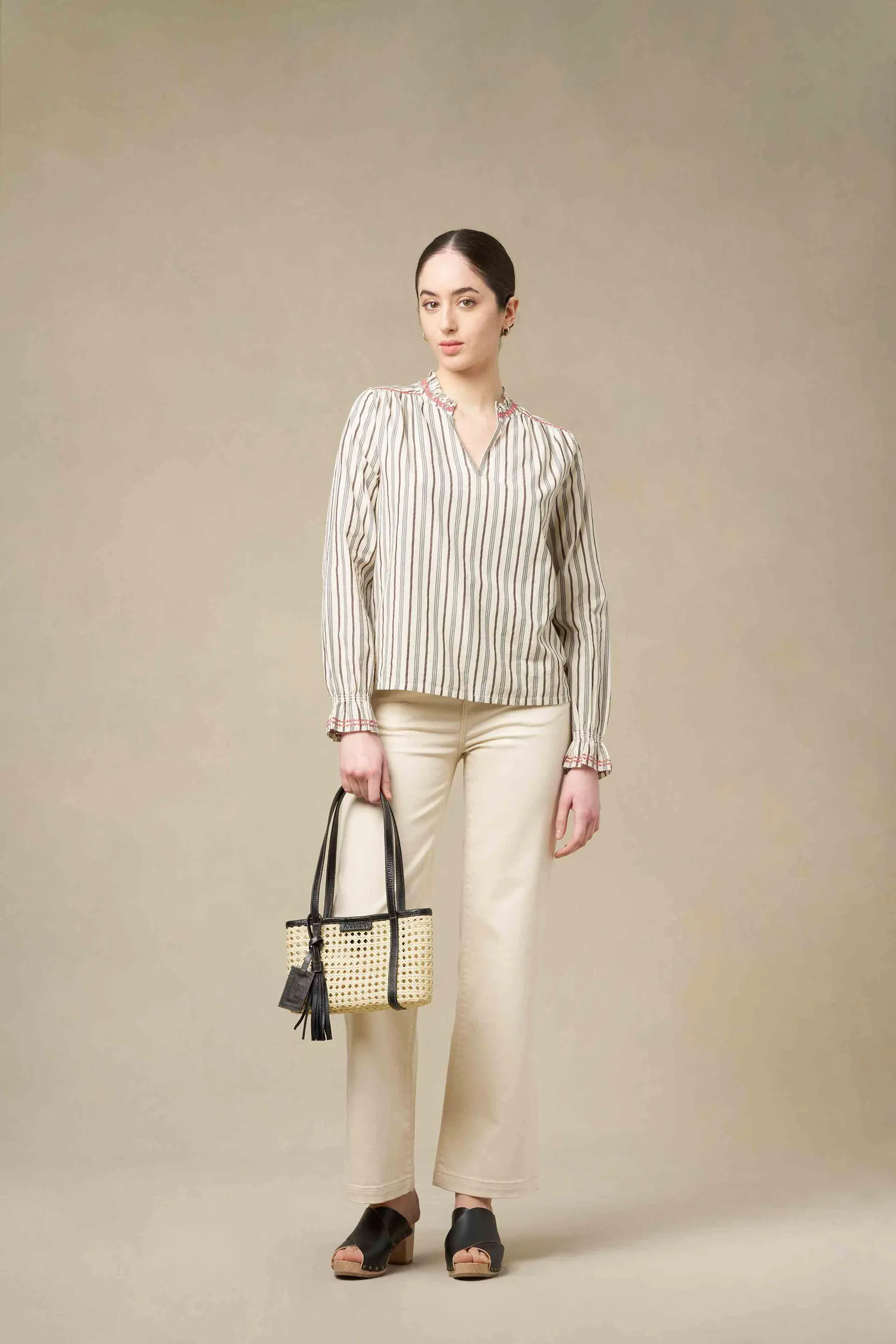 STARK BLOUSE - CASUAL STRIPES