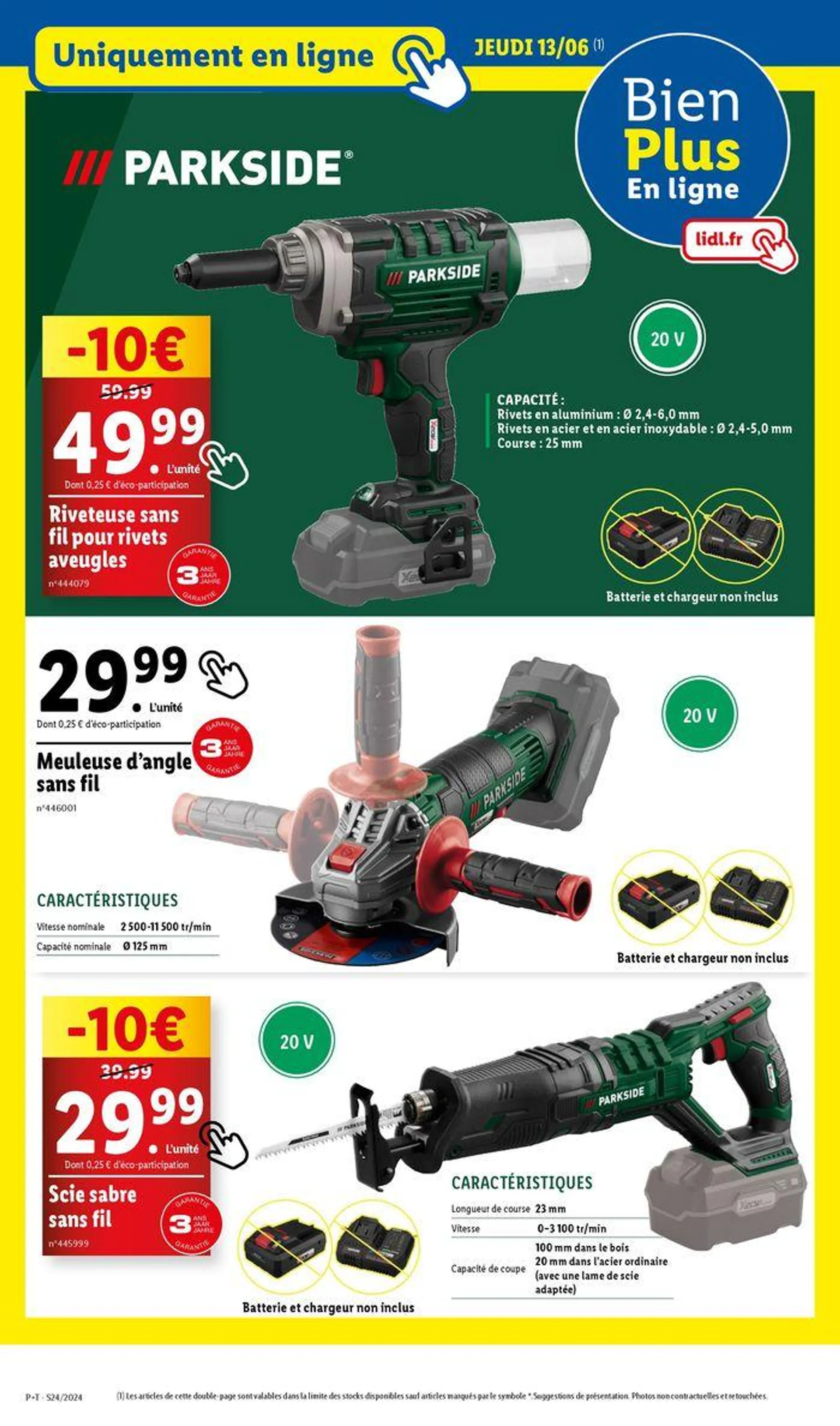 Retrouvez nos offres Lidl de la semaine : cuisine, mode et bricolage ! du 13 juin au 17 juin 2024 - Catalogue page 2